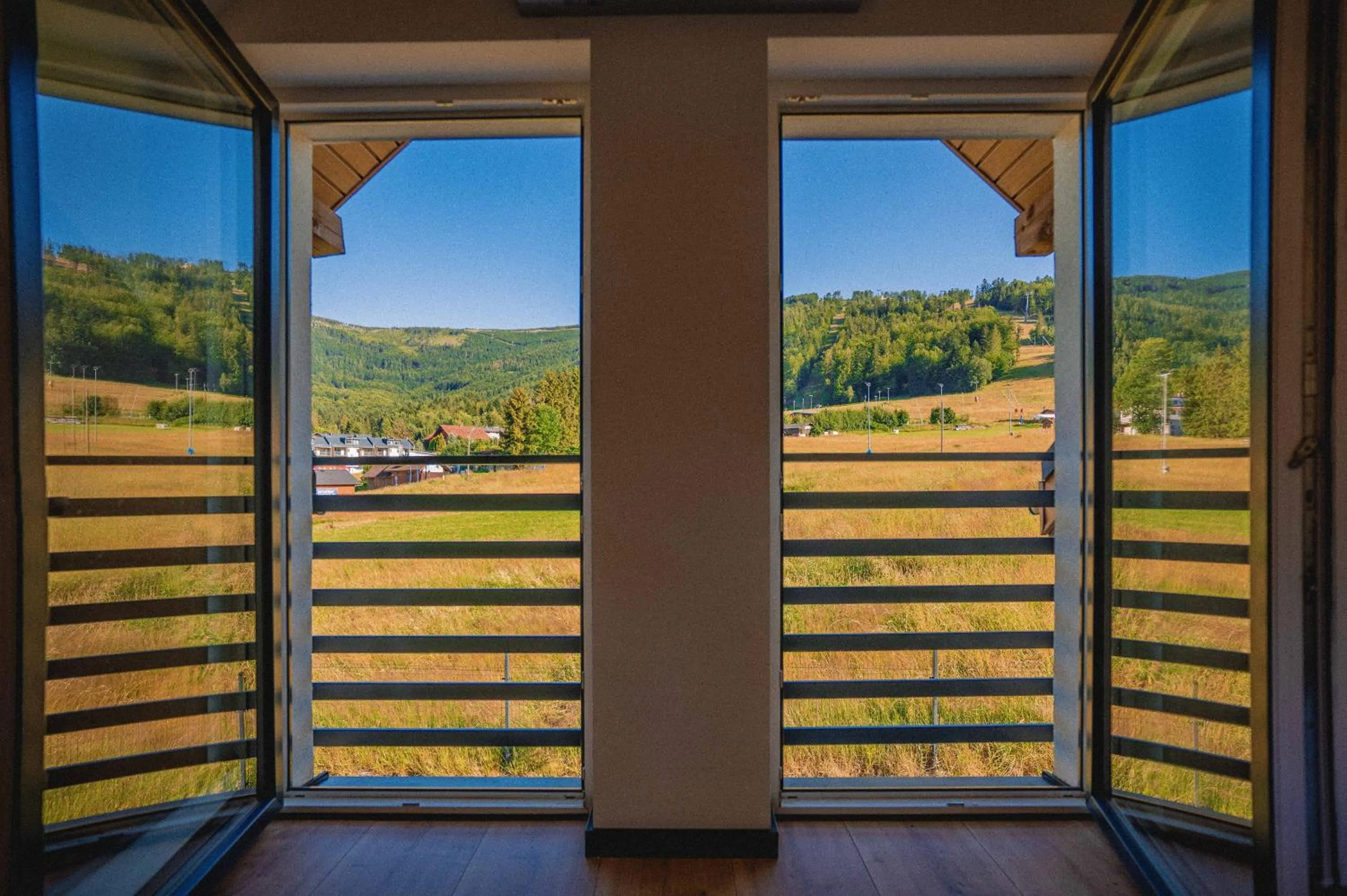 Nad Lipami - apartament z tarasem blisko stoku Sczyrk