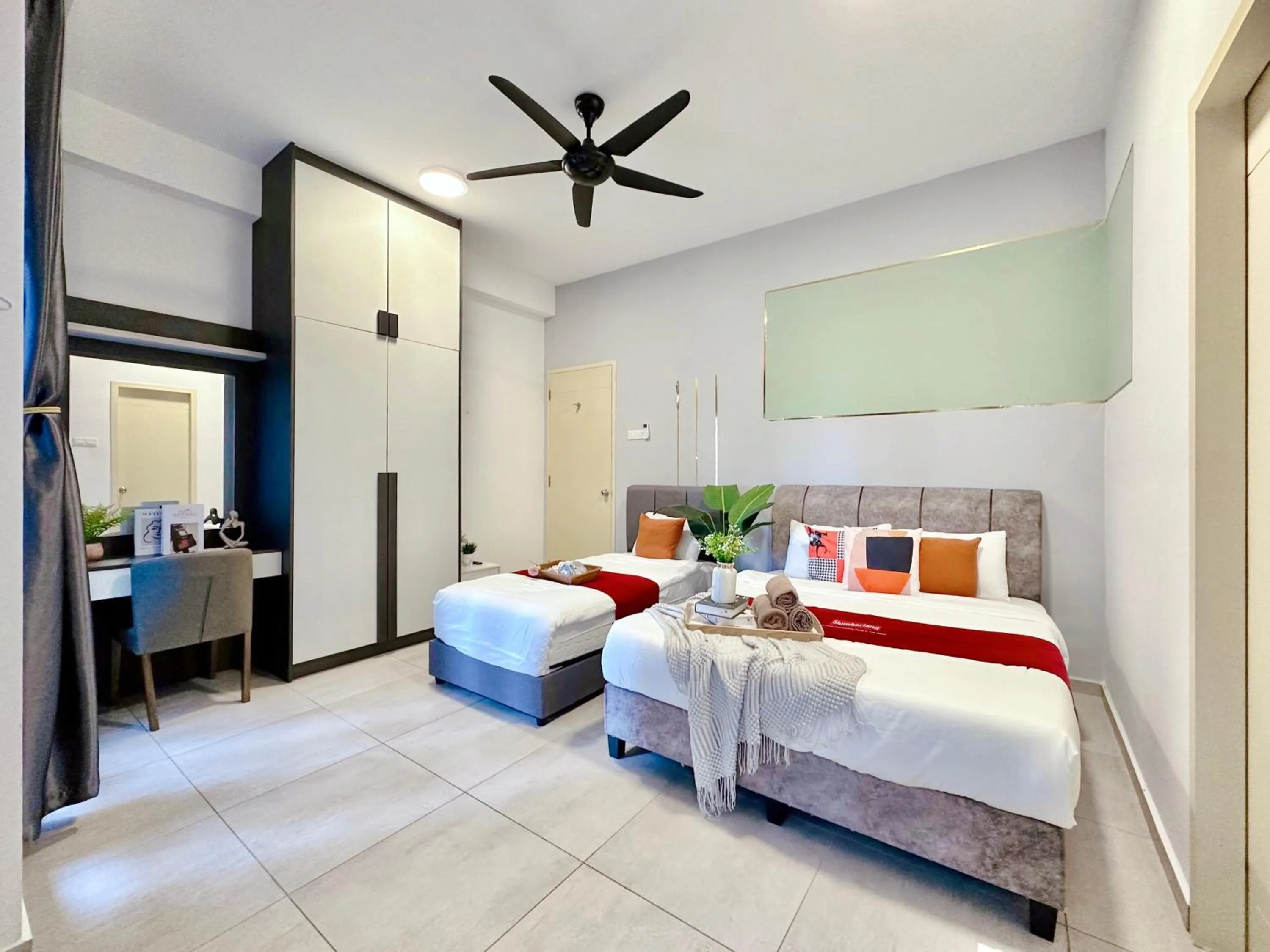 Bedroom, Bed in Atlantis Melaka I 5-10pax I 5min JonkerSt BY Alviv Management