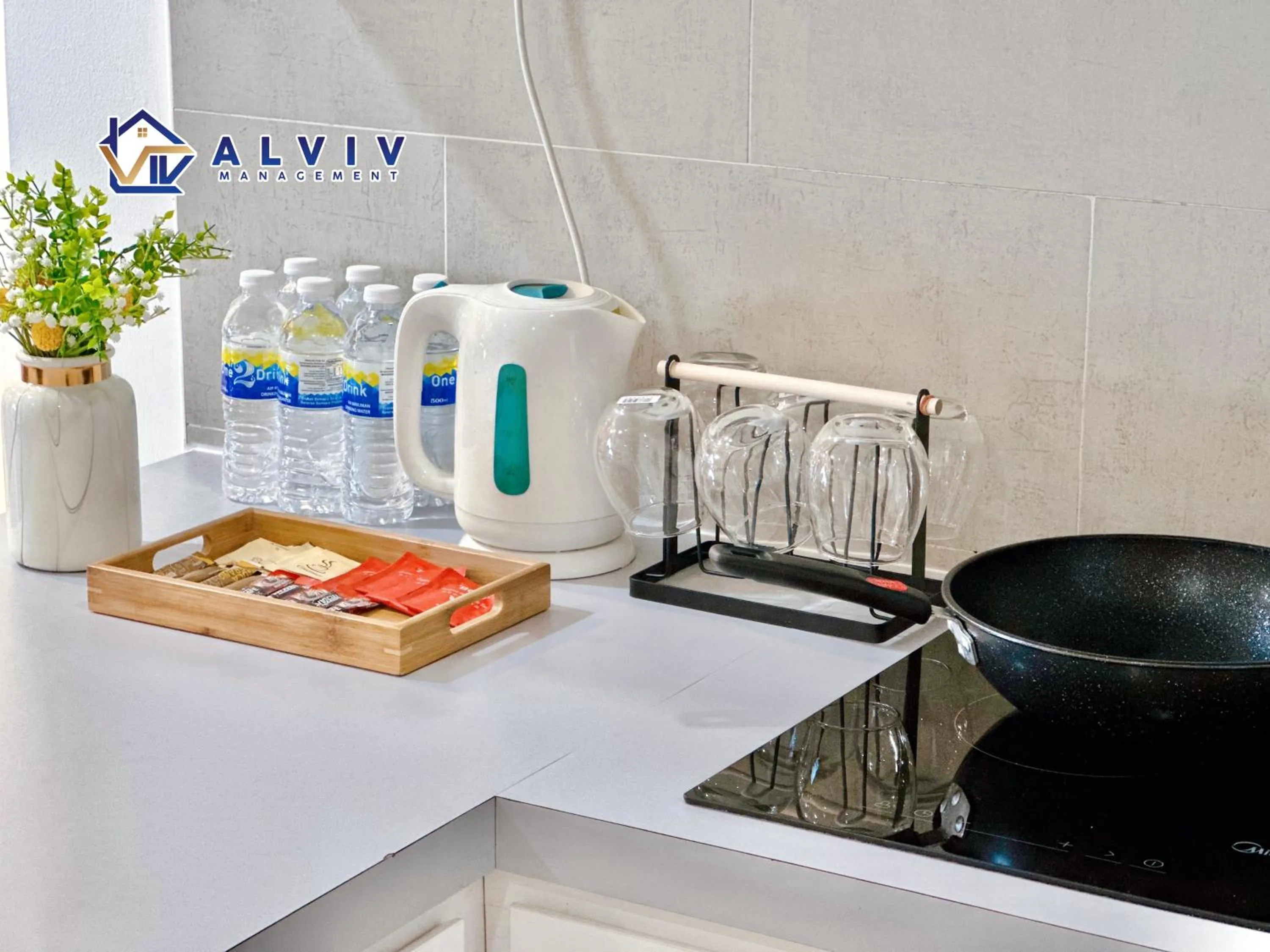 Kitchen or kitchenette in Atlantis Melaka I 5-10pax I 5min JonkerSt BY Alviv Management