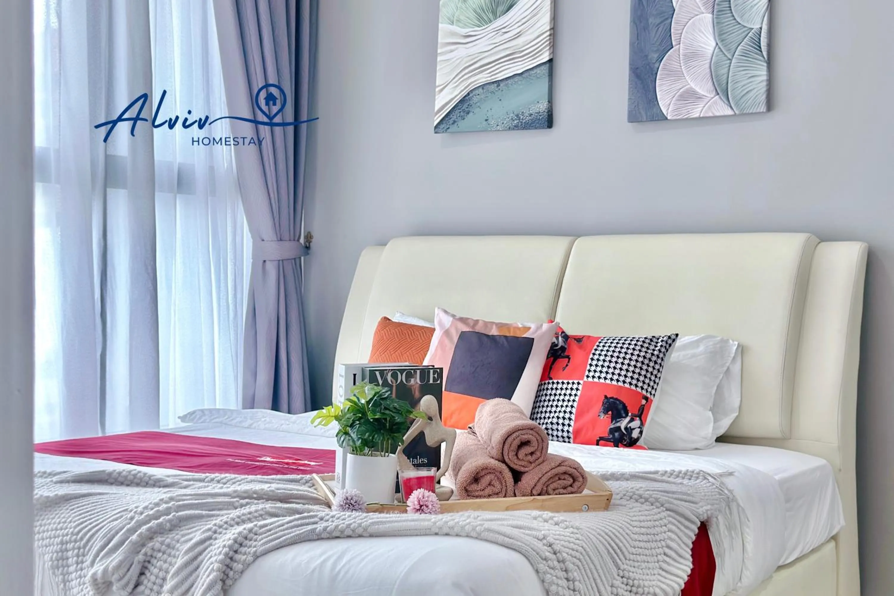 Bed in Atlantis Melaka I 5-10pax I 5min JonkerSt BY Alviv Management