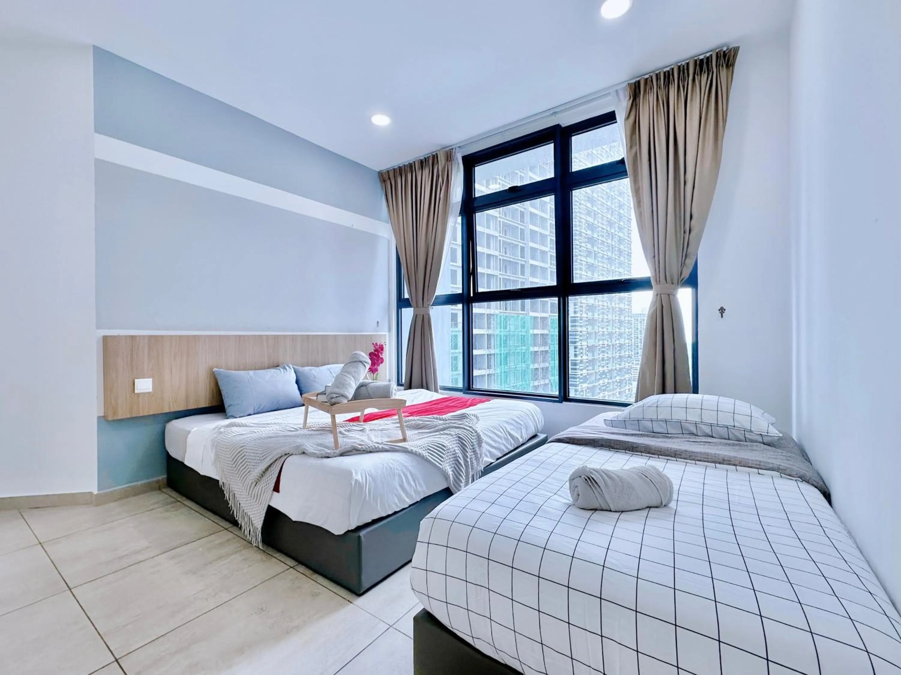 Bed in Atlantis Melaka I 5-10pax I 5min JonkerSt BY Alviv Management