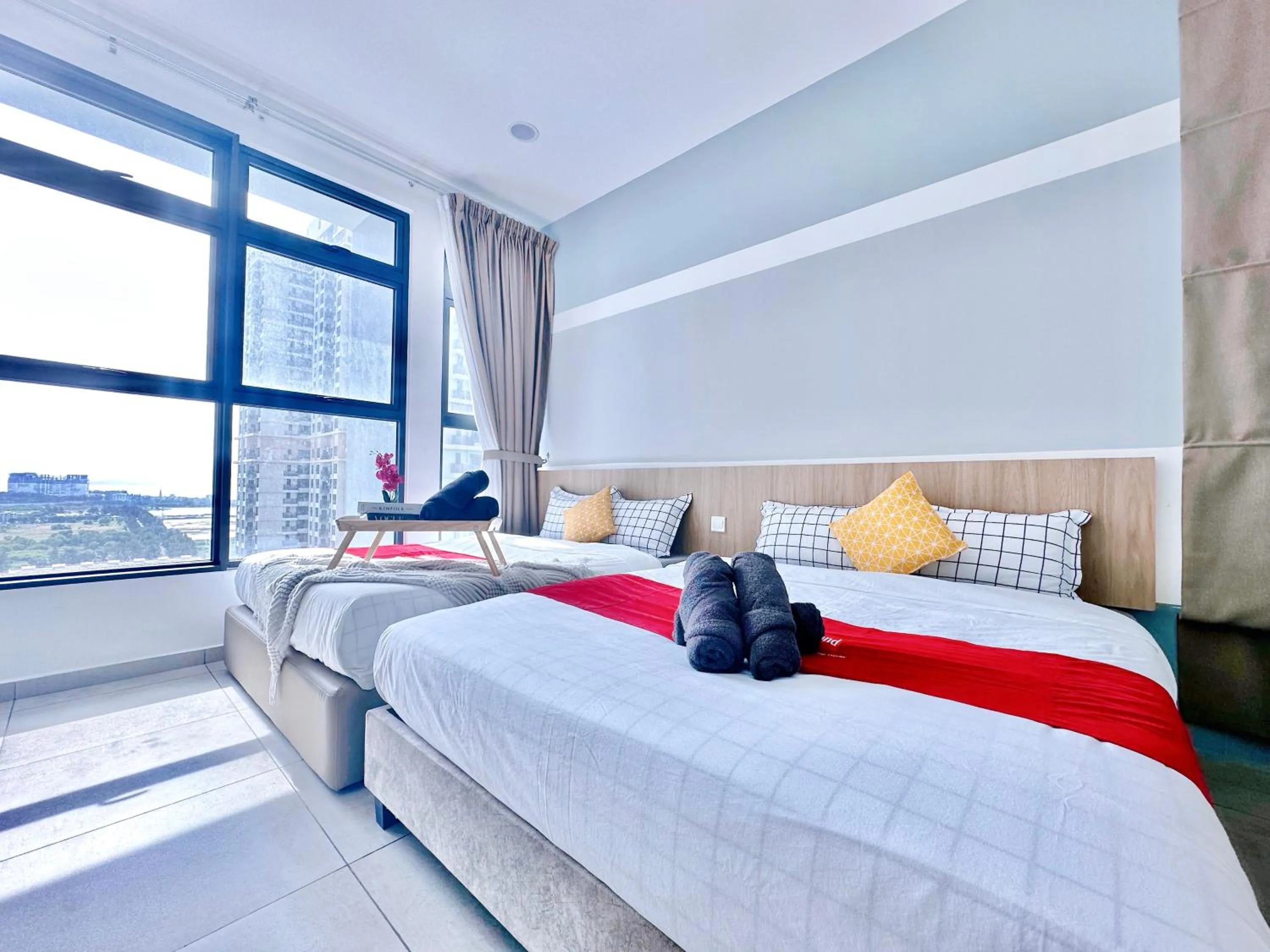 Bedroom, Bed in Atlantis Melaka I 5-10pax I 5min JonkerSt BY Alviv Management