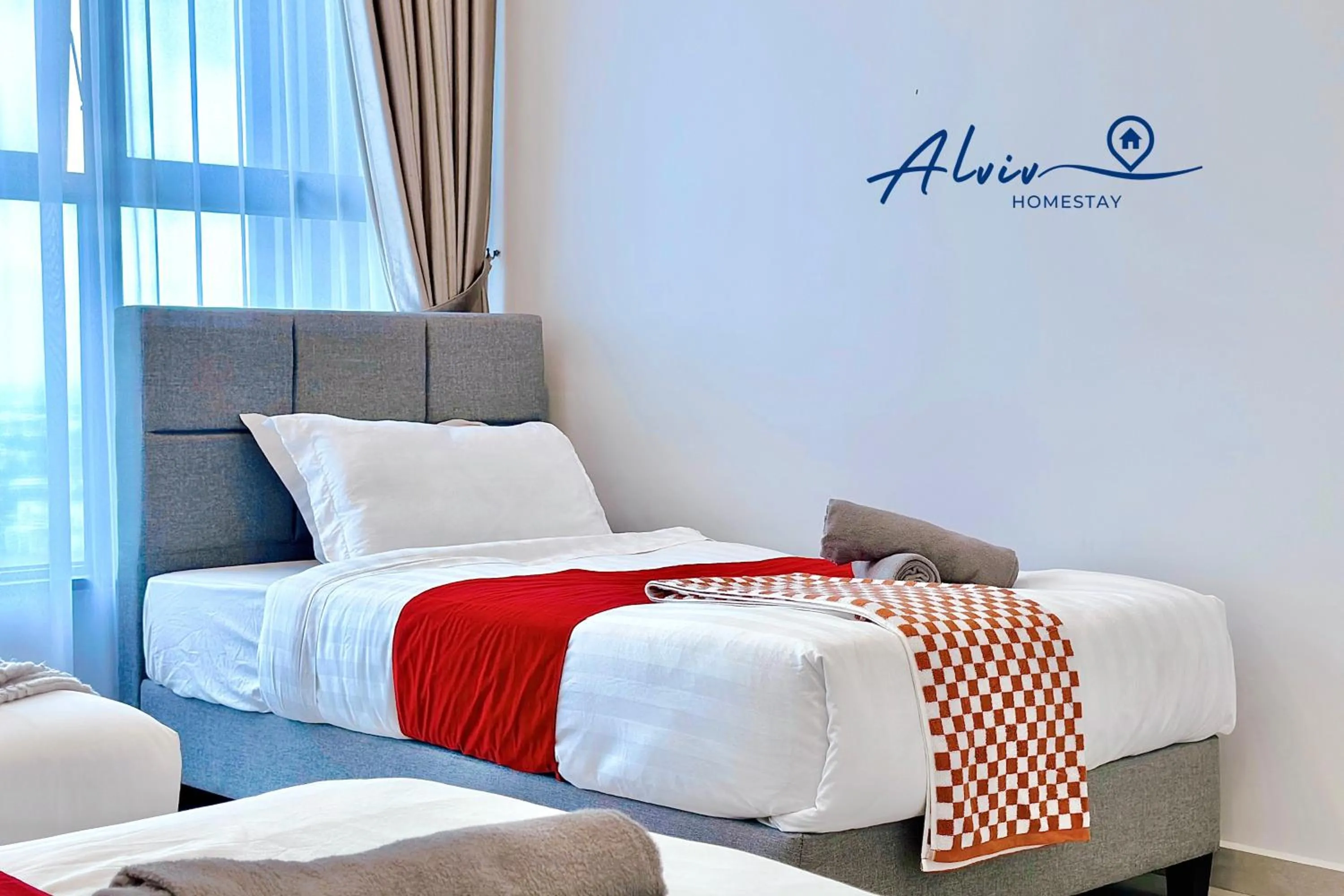 Bedroom, Bed in Atlantis Melaka I 5-10pax I 5min JonkerSt BY Alviv Management