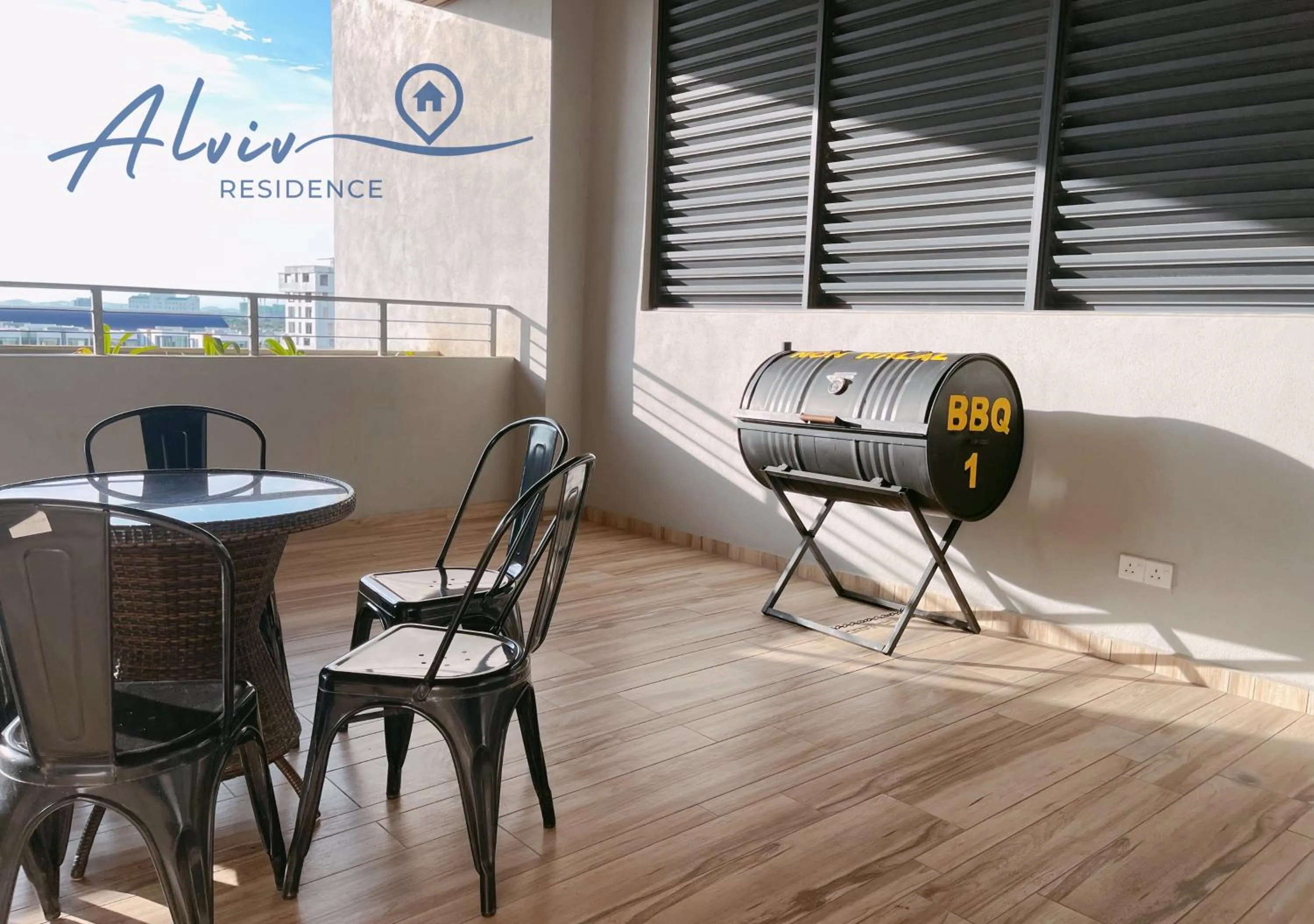 BBQ facilities in Atlantis Melaka I 5-10pax I 5min JonkerSt BY Alviv Management