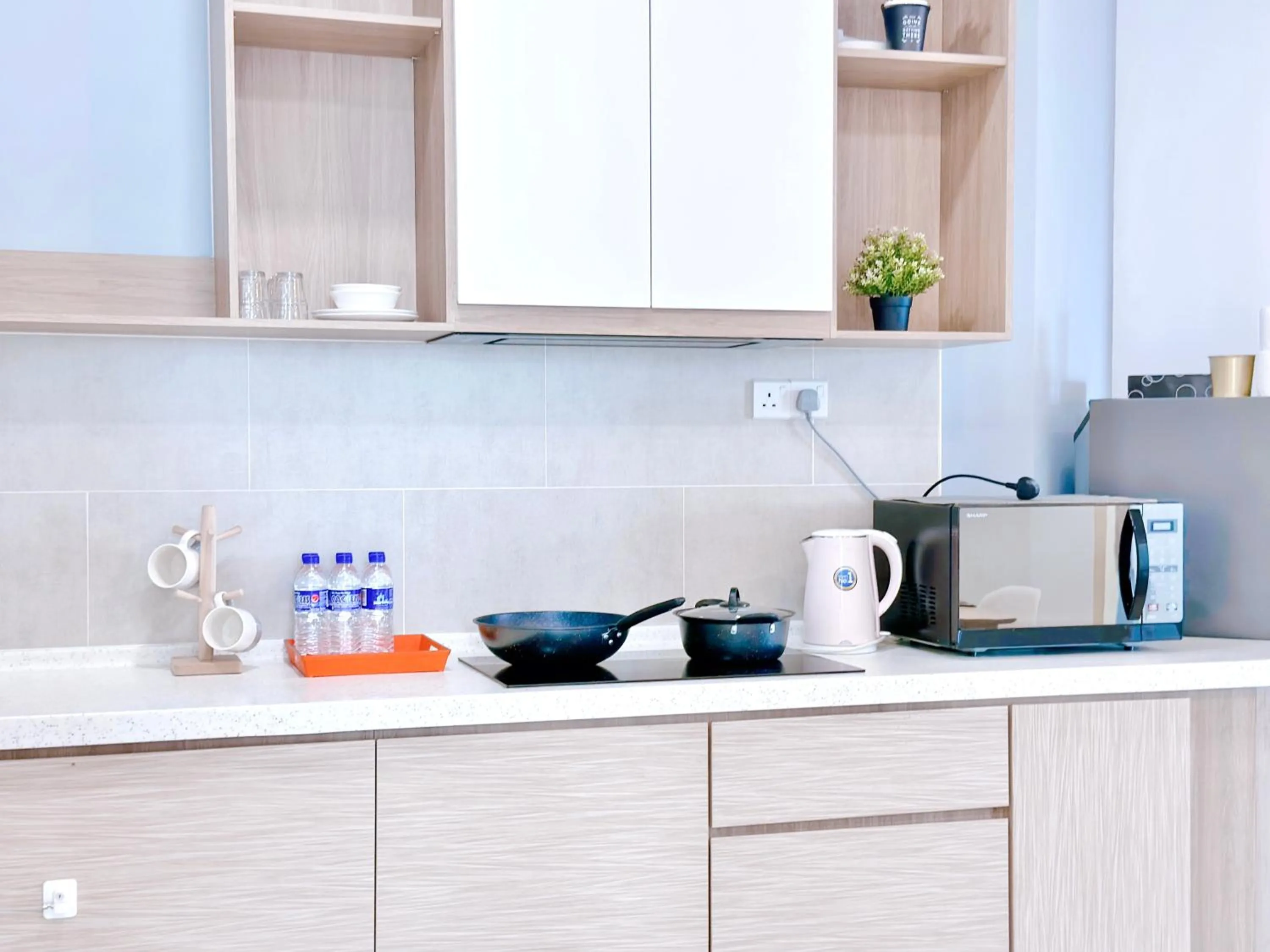 Kitchen or kitchenette in Atlantis Melaka I 5-10pax I 5min JonkerSt BY Alviv Management