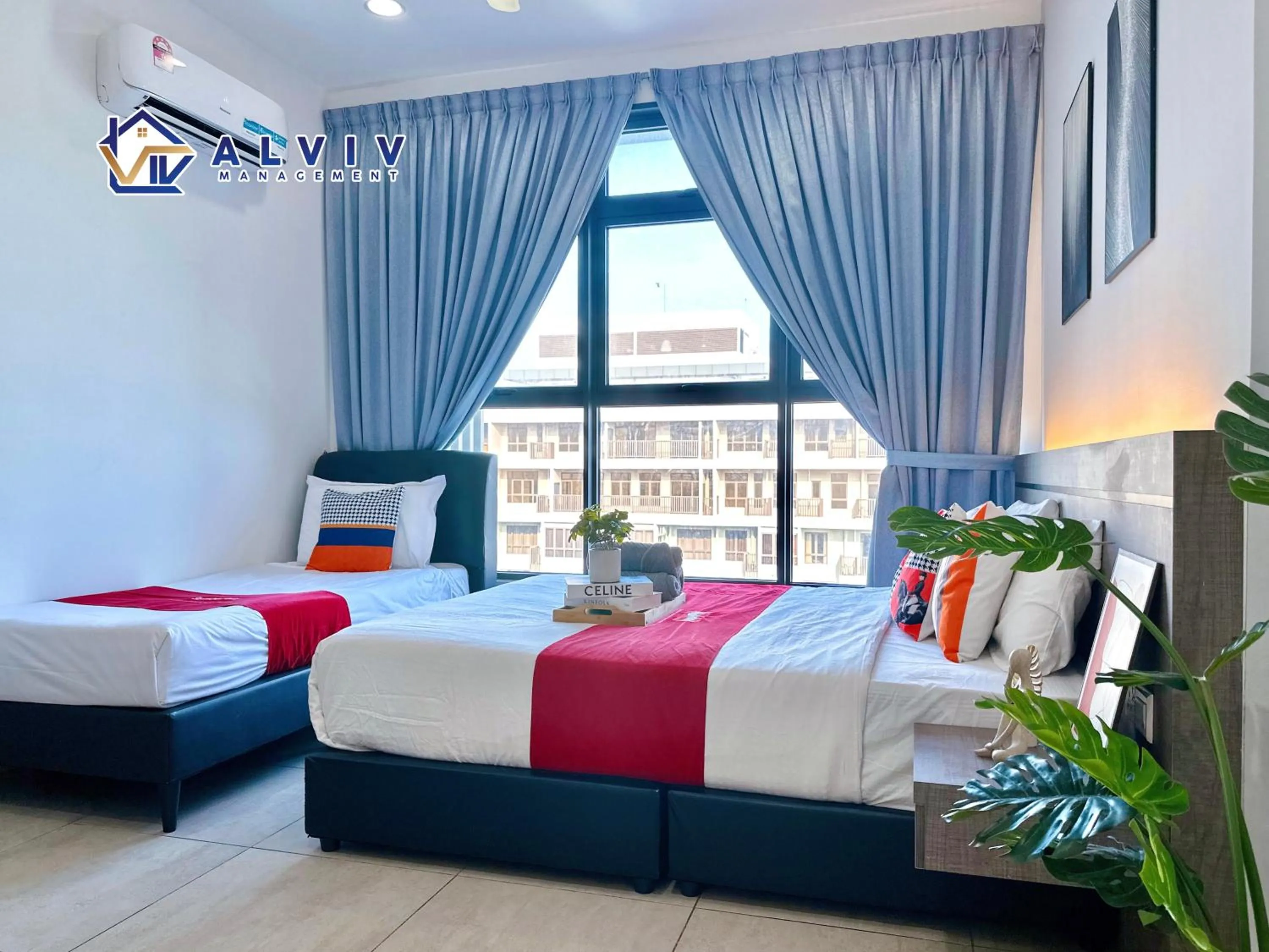 Bedroom, Bed in Atlantis Melaka I 5-10pax I 5min JonkerSt BY Alviv Management