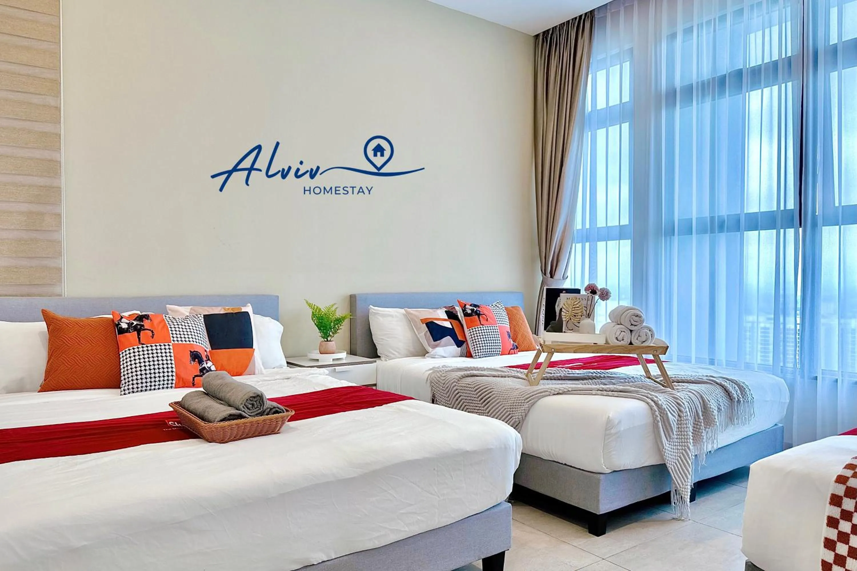 Bedroom, Bed in Atlantis Melaka I 5-10pax I 5min JonkerSt BY Alviv Management