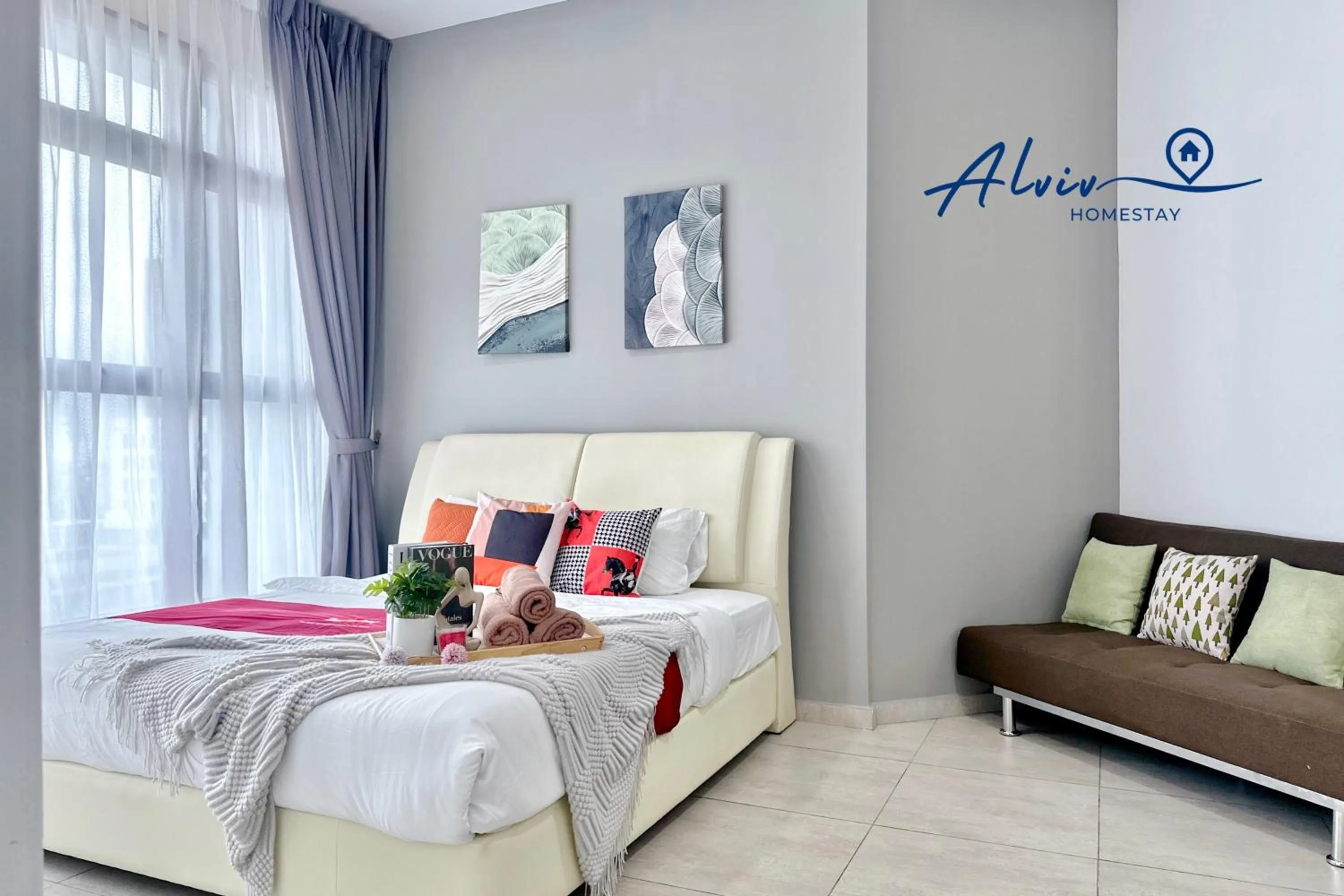 Bed in Atlantis Melaka I 5-10pax I 5min JonkerSt BY Alviv Management