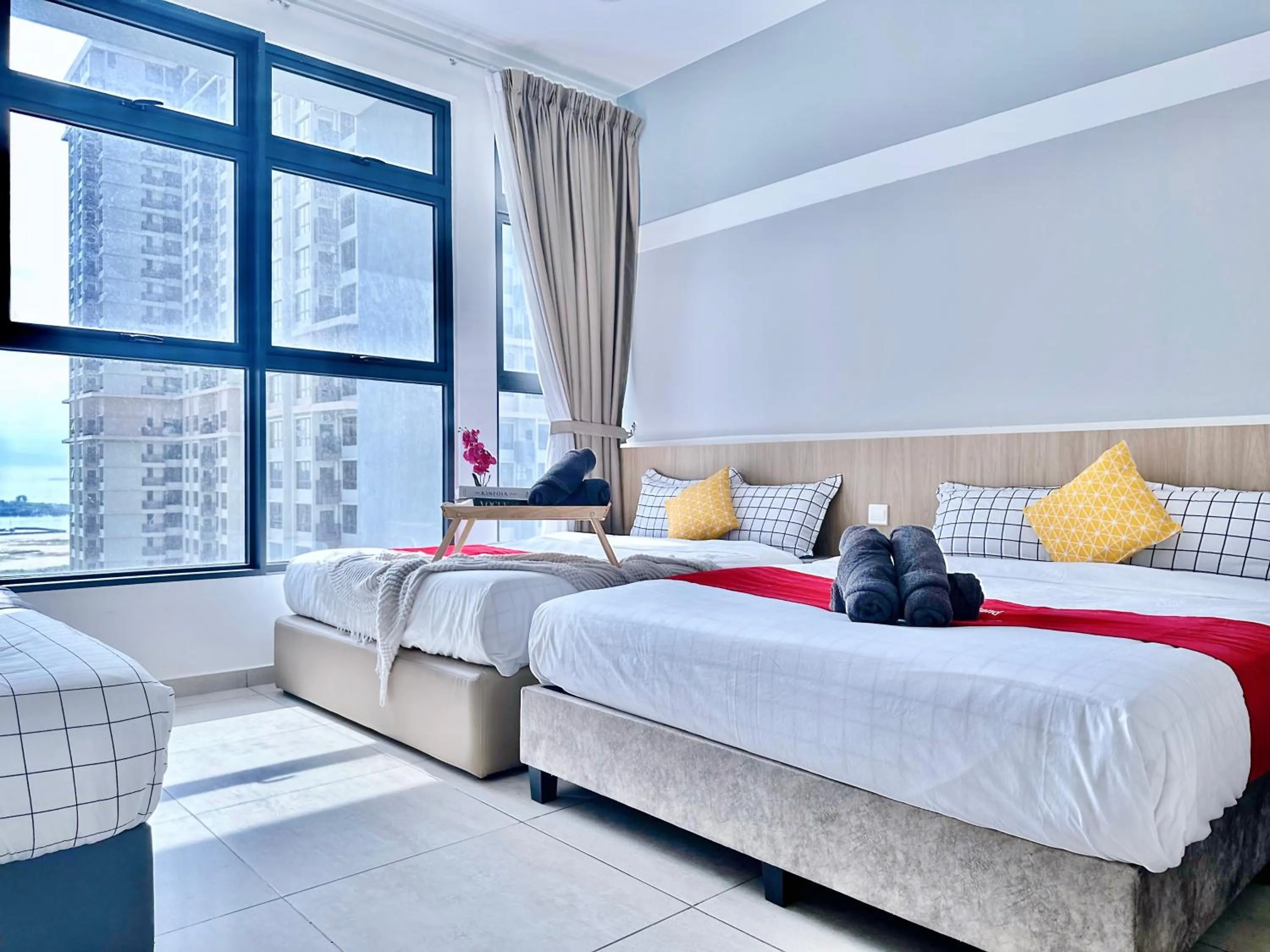 Bedroom, Bed in Atlantis Melaka I 5-10pax I 5min JonkerSt BY Alviv Management