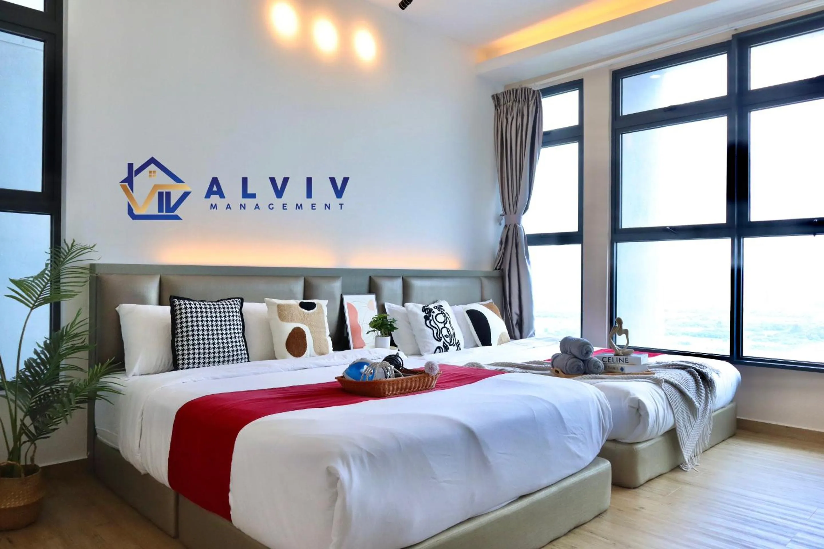 Bedroom, Bed in Atlantis Melaka I 5-10pax I 5min JonkerSt BY Alviv Management