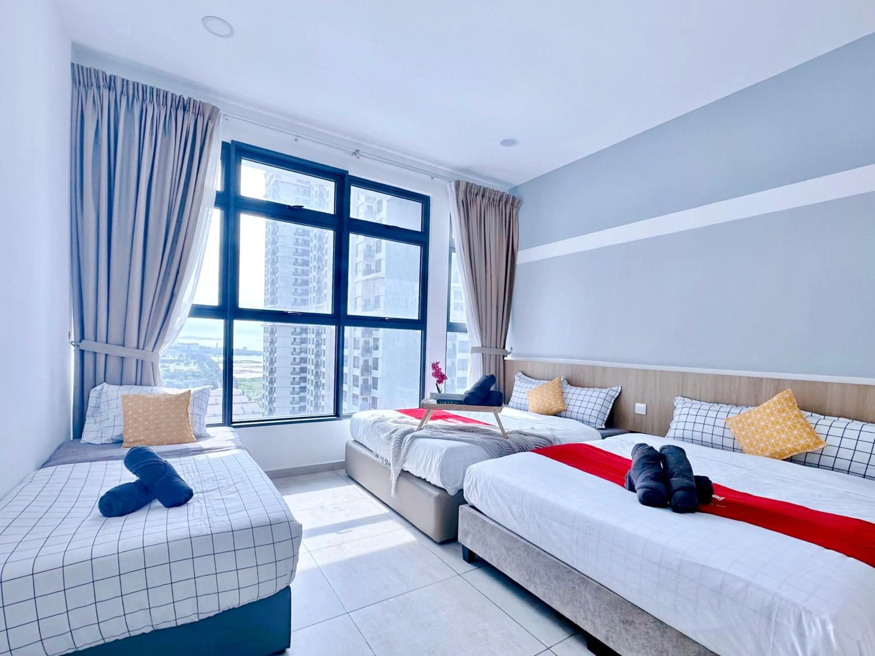 Bedroom, Bed in Atlantis Melaka I 5-10pax I 5min JonkerSt BY Alviv Management