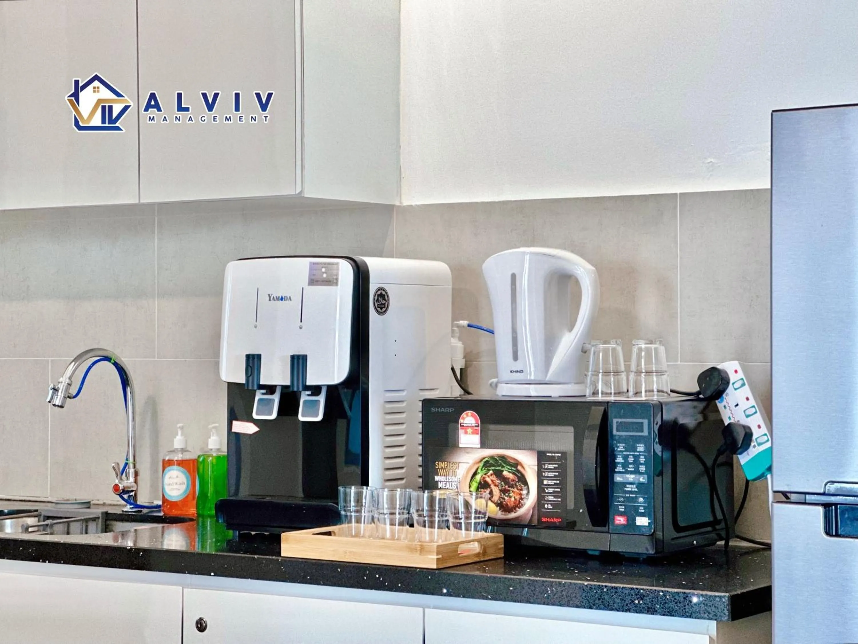 Kitchen or kitchenette in Atlantis Melaka I 5-10pax I 5min JonkerSt BY Alviv Management