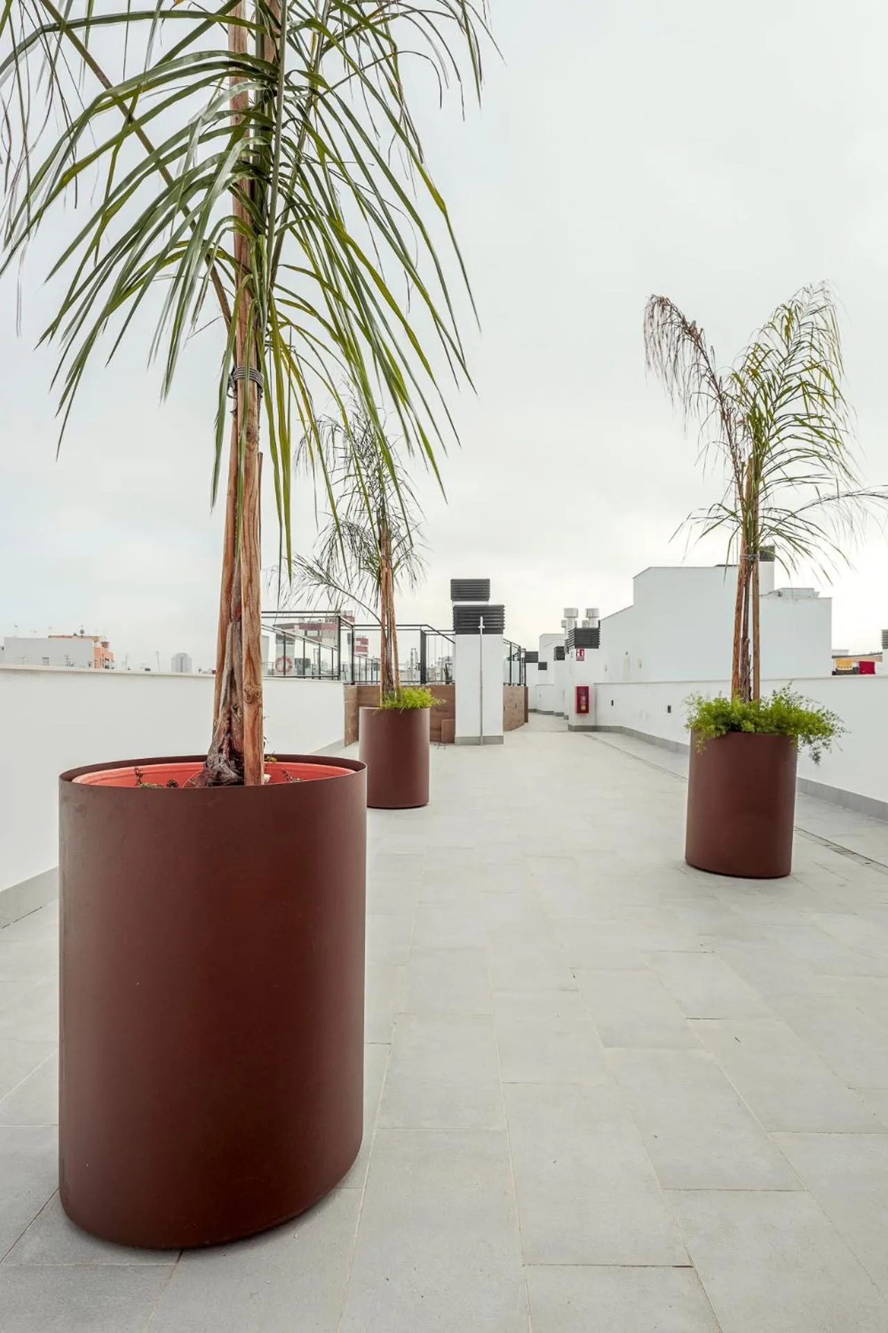 Balcony/Terrace in Uxama Sevilla Luxury Penthouse en Triana - Terraza y parking privados - piscina