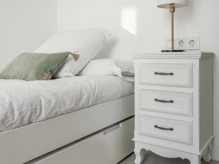 Bed in Uxama Sevilla Luxury Penthouse en Triana - Terraza y parking privados - piscina