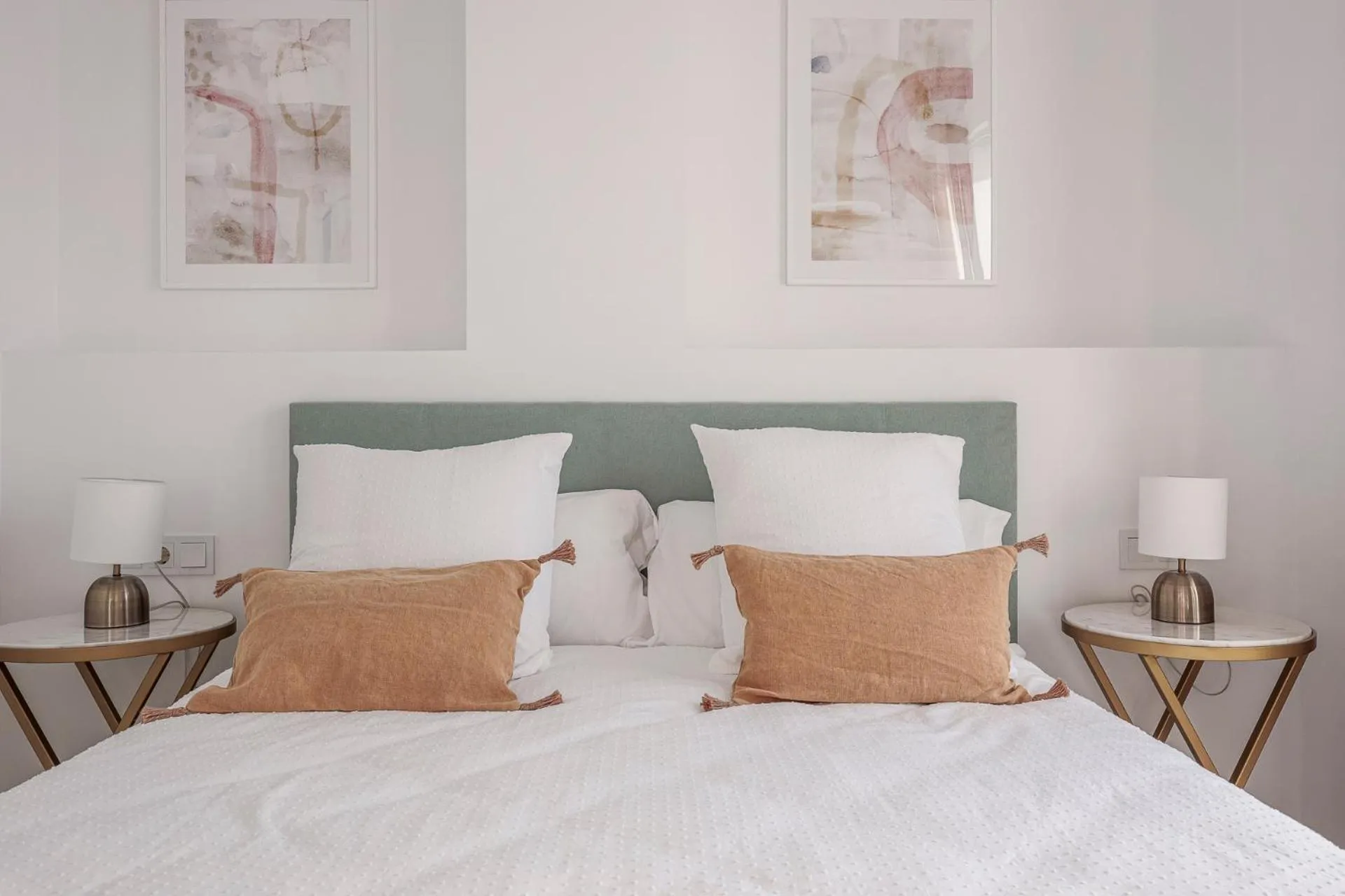 Bed in Uxama Sevilla Luxury Penthouse en Triana - Terraza y parking privados - piscina