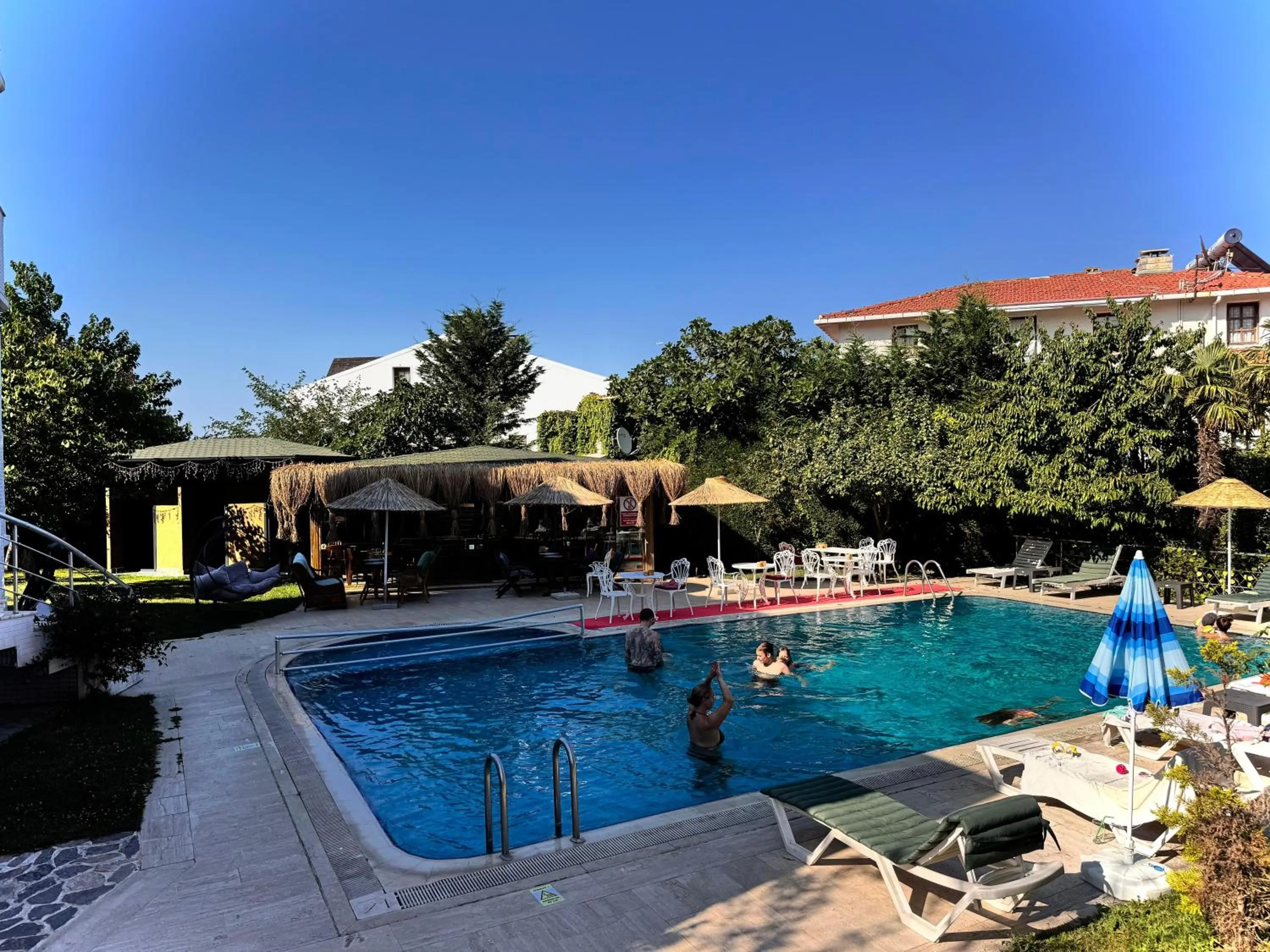 Swimming pool in Istanbul Airport Treekos Suite Hotel