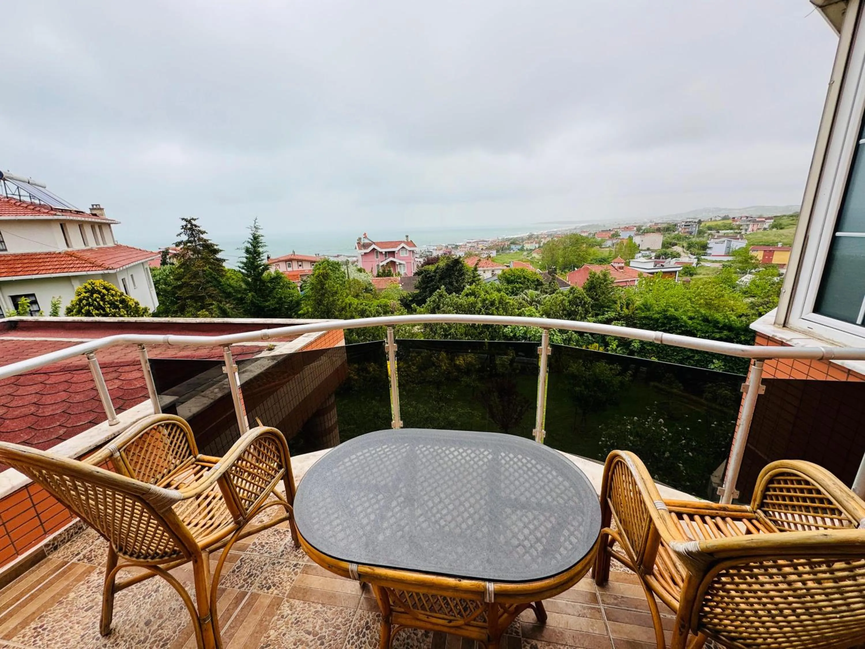 Patio in Istanbul Airport Treekos Suite Hotel