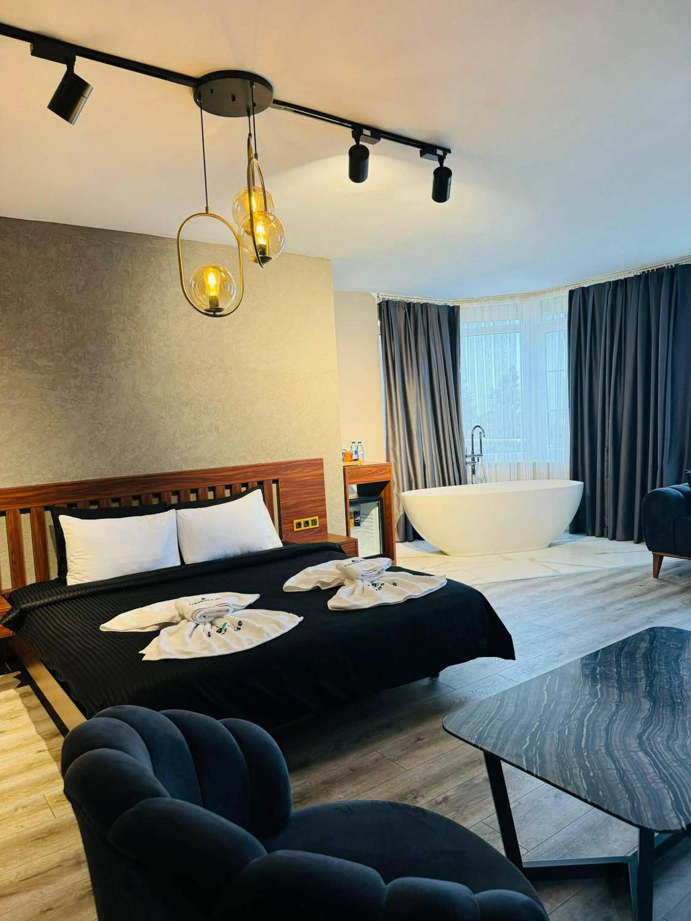 Bed in Istanbul Airport Treekos Suite Hotel