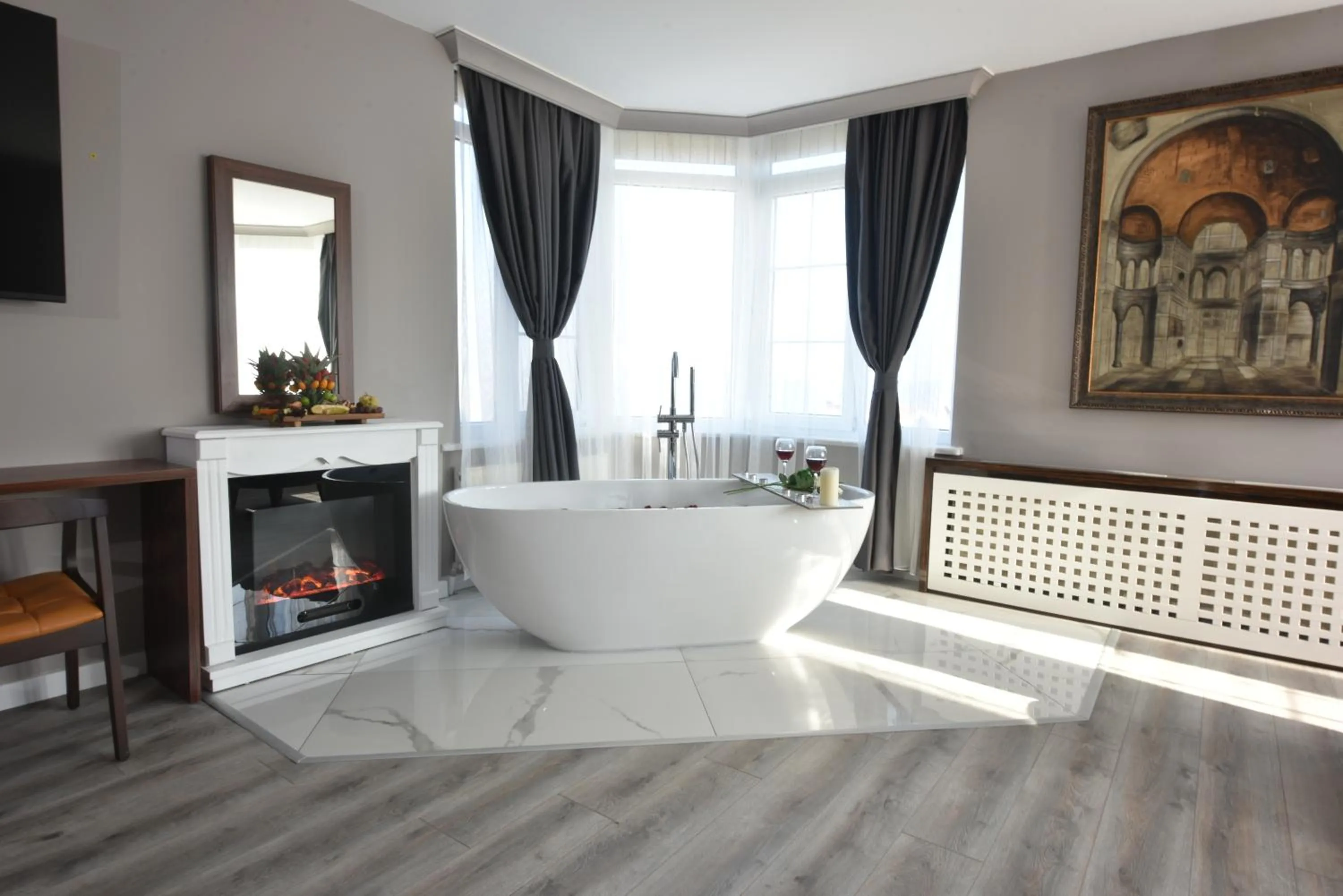 Bathroom in Istanbul Airport Treekos Suite Hotel