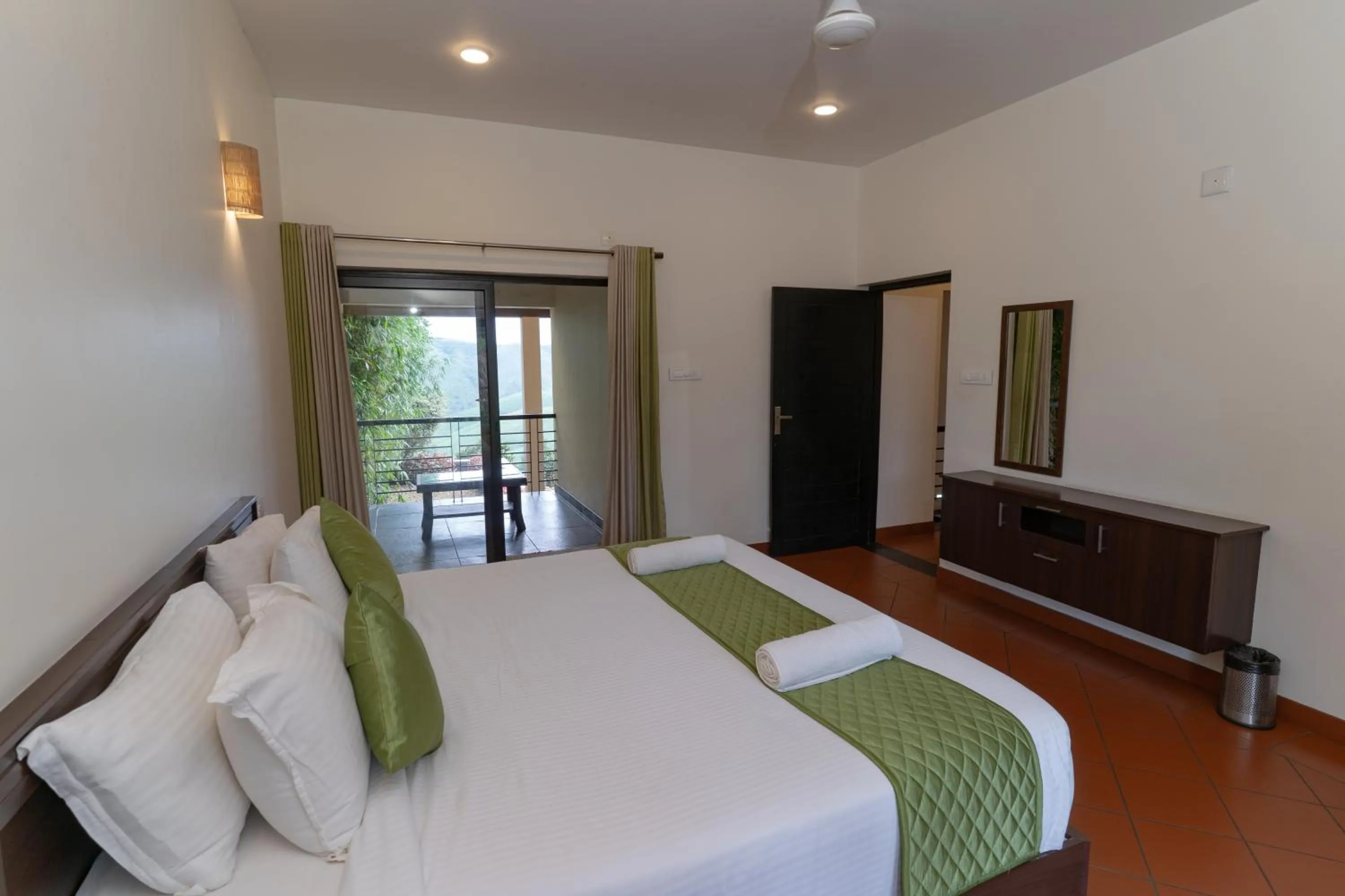 View (from property/room), Bed in Beyond Pines Vagamon