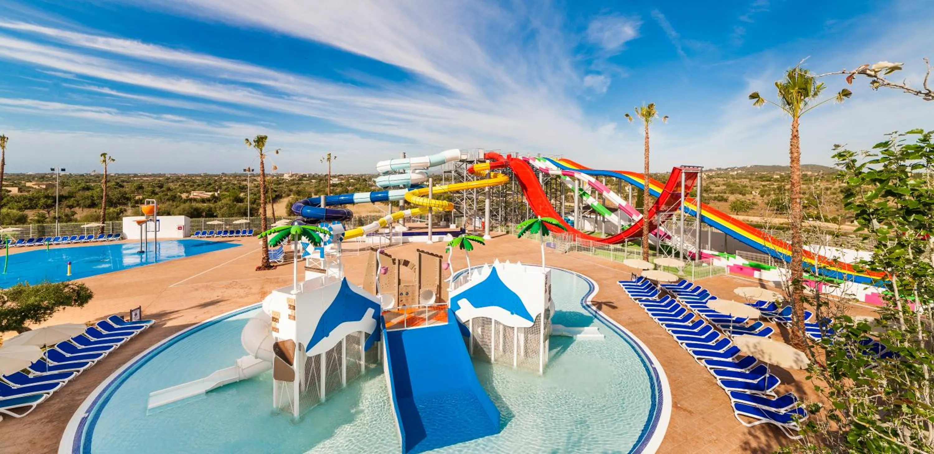 Aqua park in Globales Bouganvilla