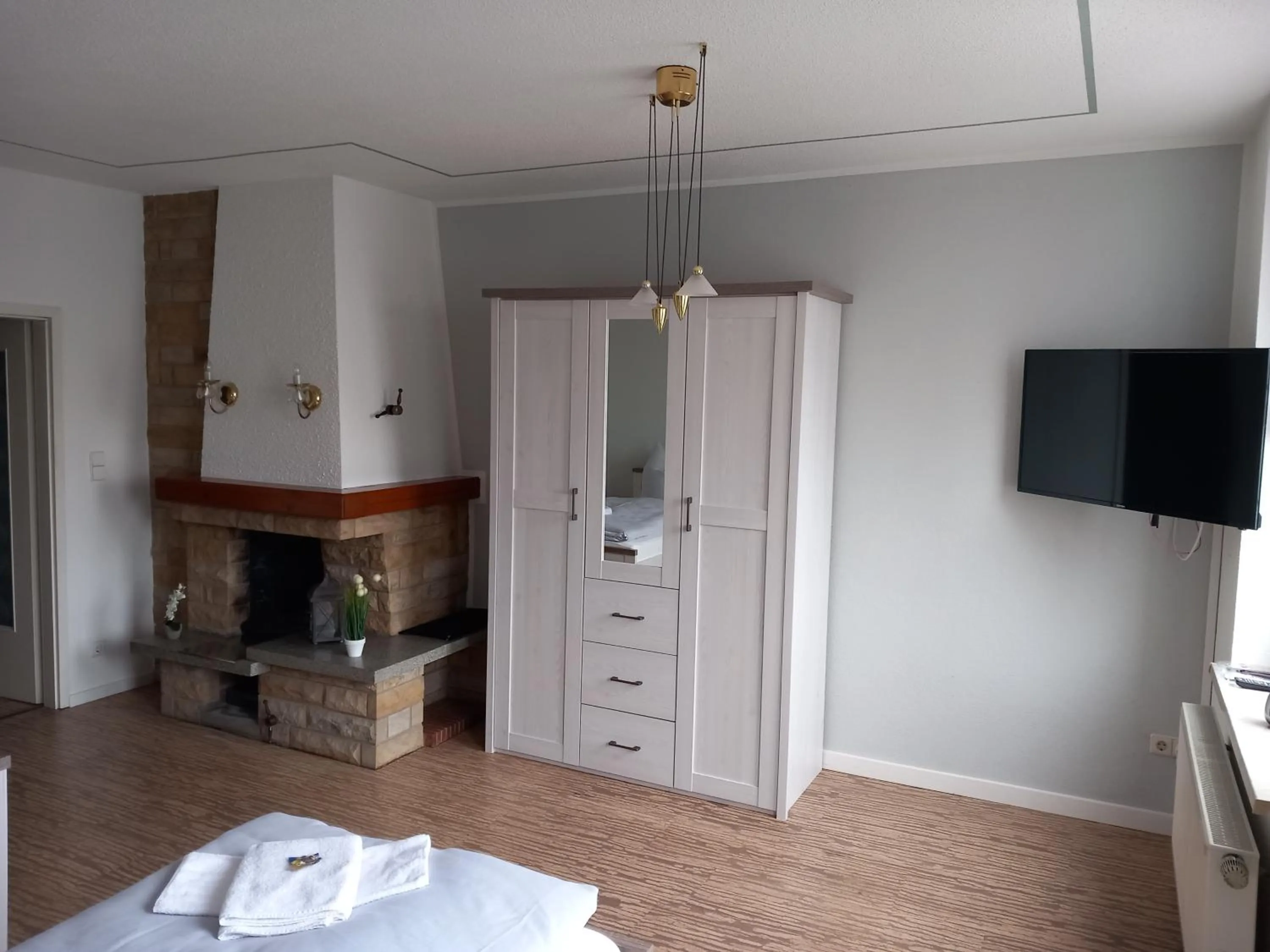 Bedroom, Bed in Hotel Eintracht