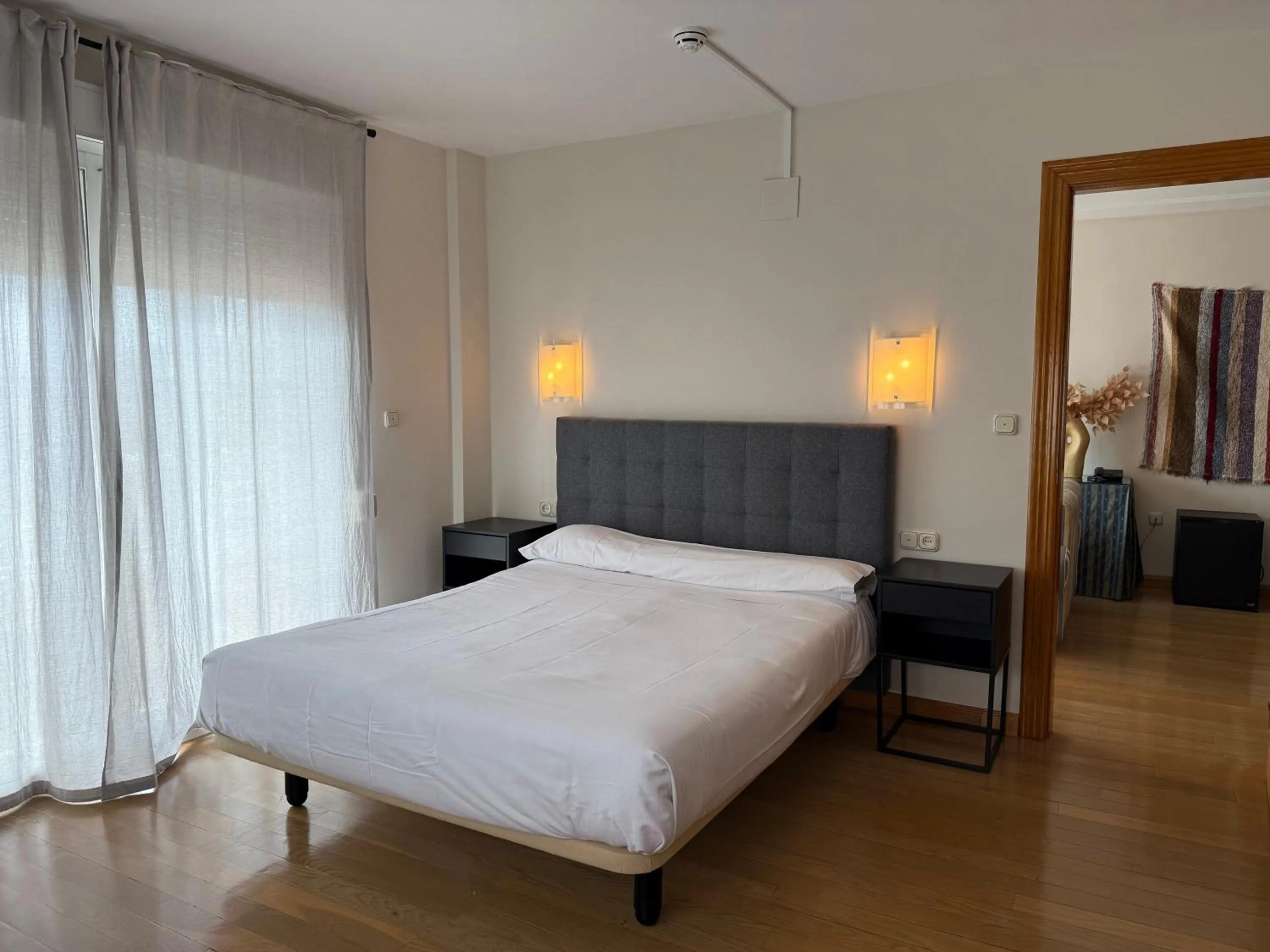 Bed in Hotel Nuevo Palas