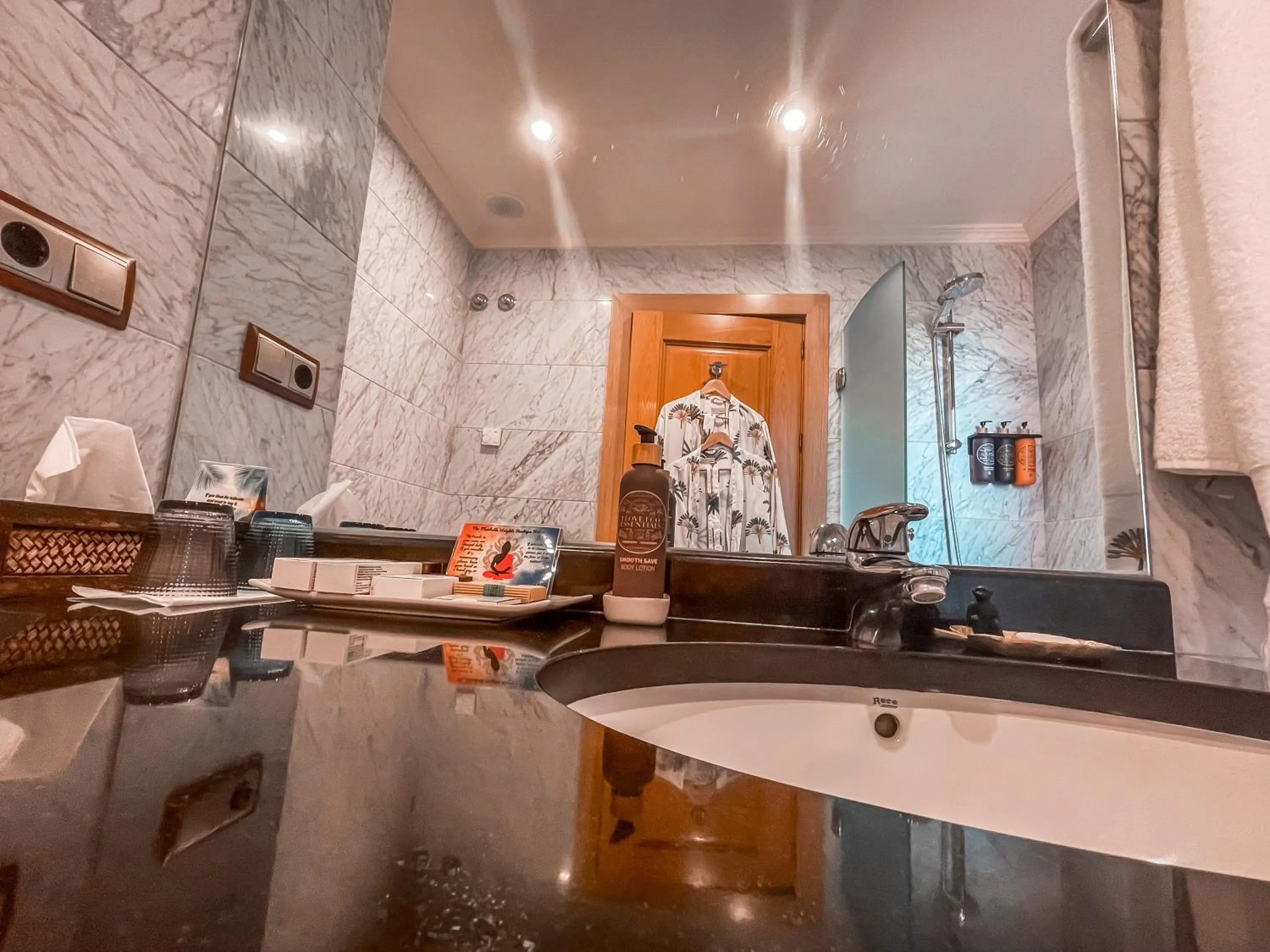 Bathroom in The Marbella Heights Boutique Hotel