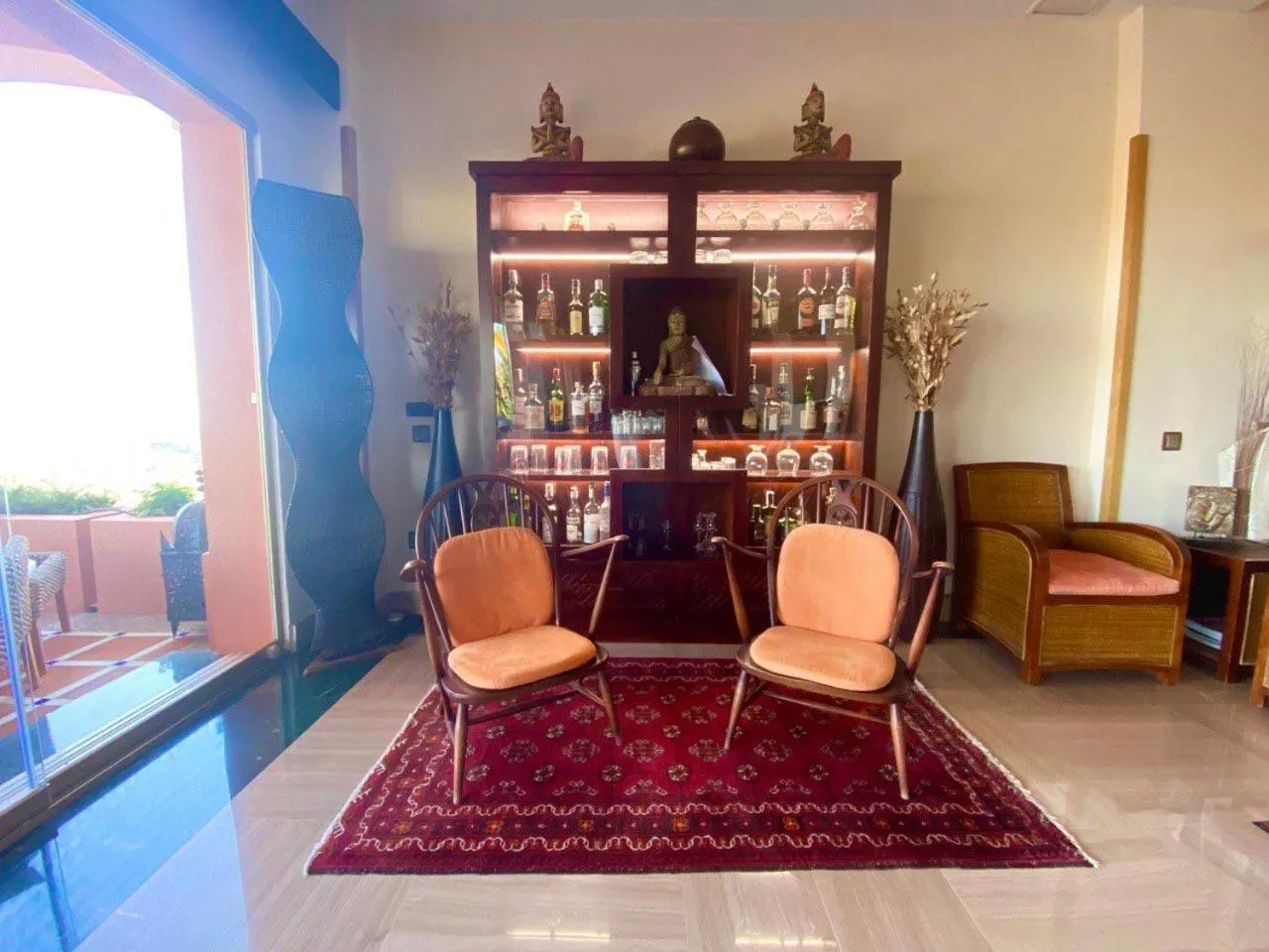 Lounge or bar in The Marbella Heights Boutique Hotel