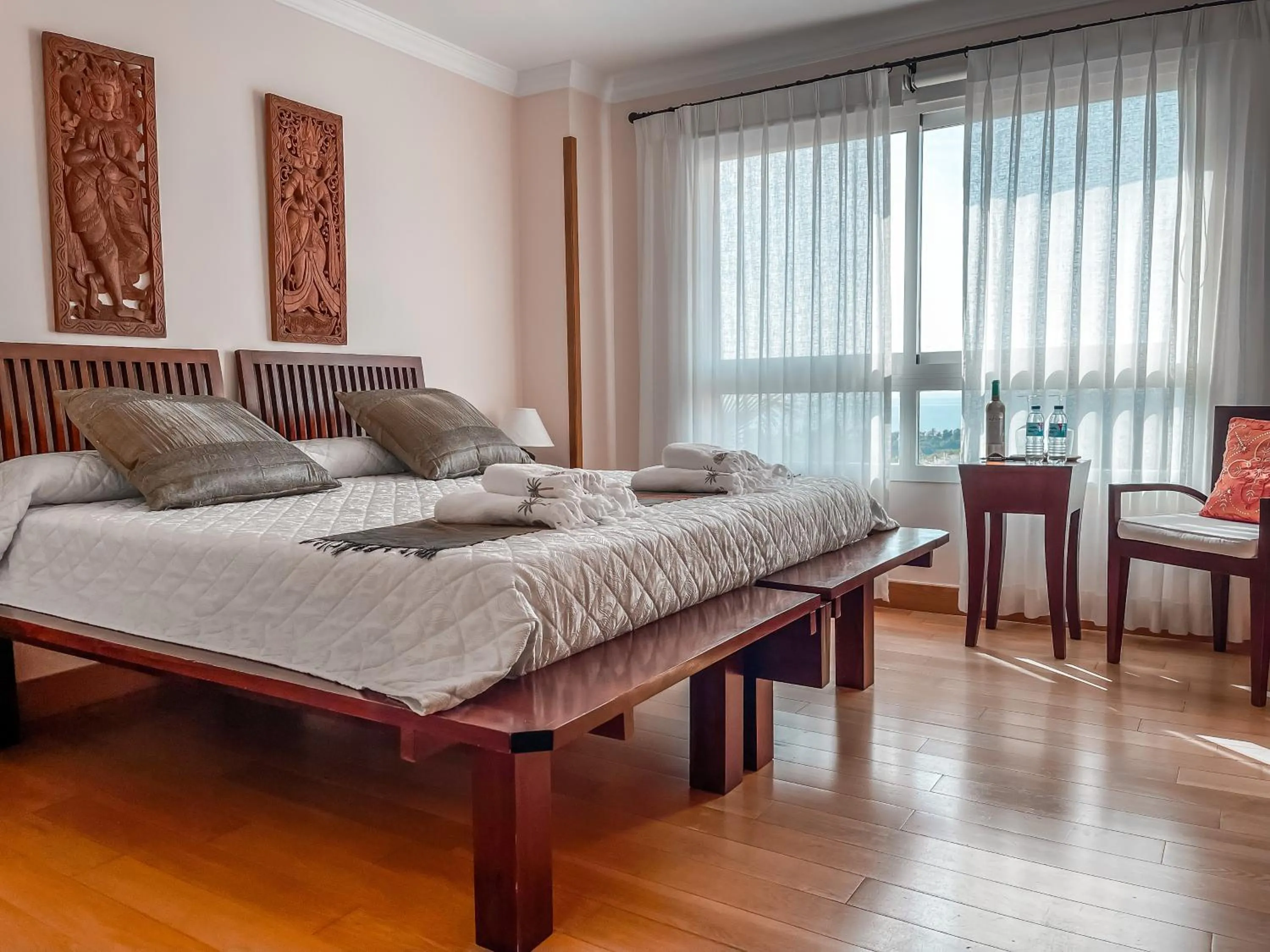 Bed in The Marbella Heights Boutique Hotel