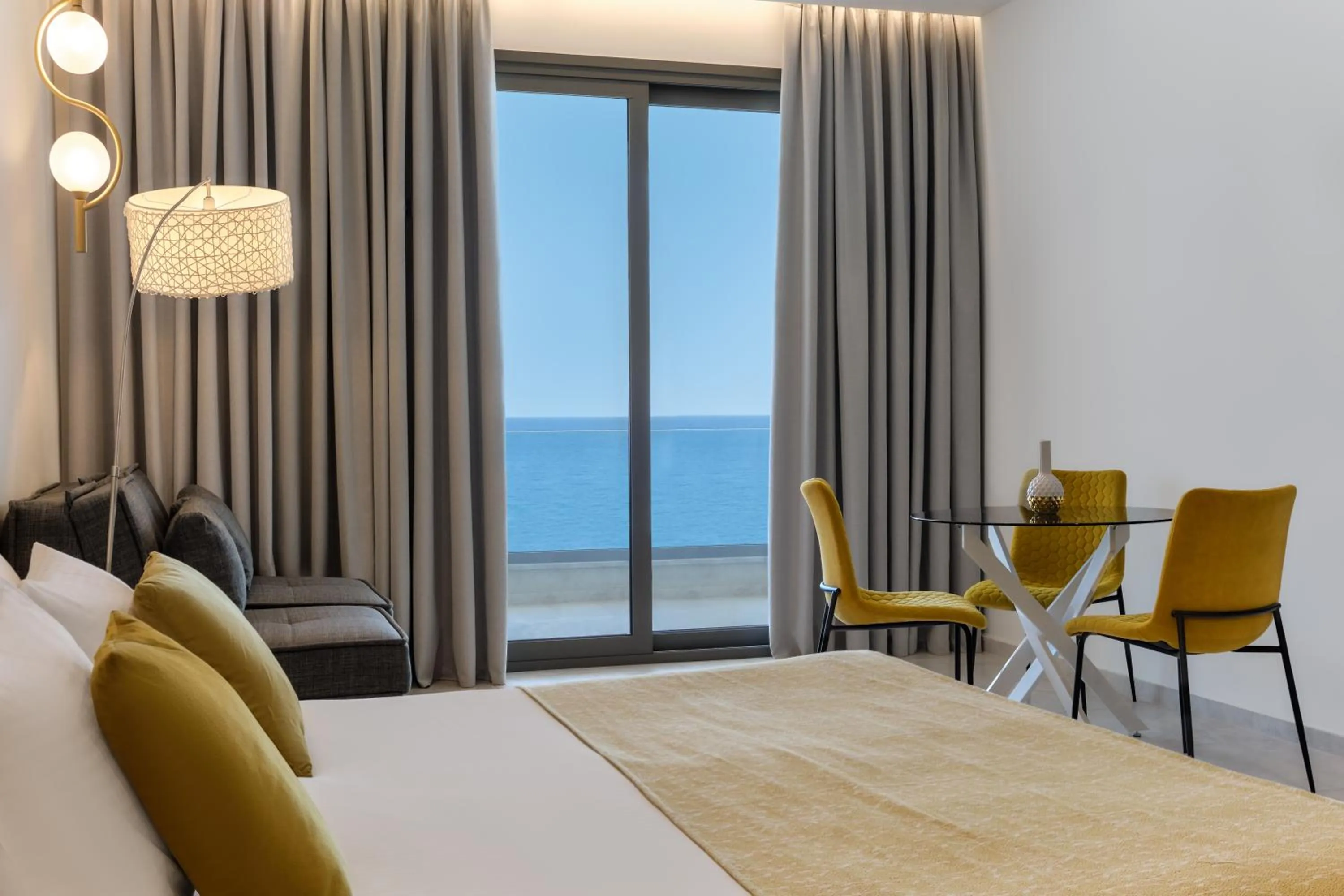 Bedroom, Bed in Mythical Coast Wellness Retreat