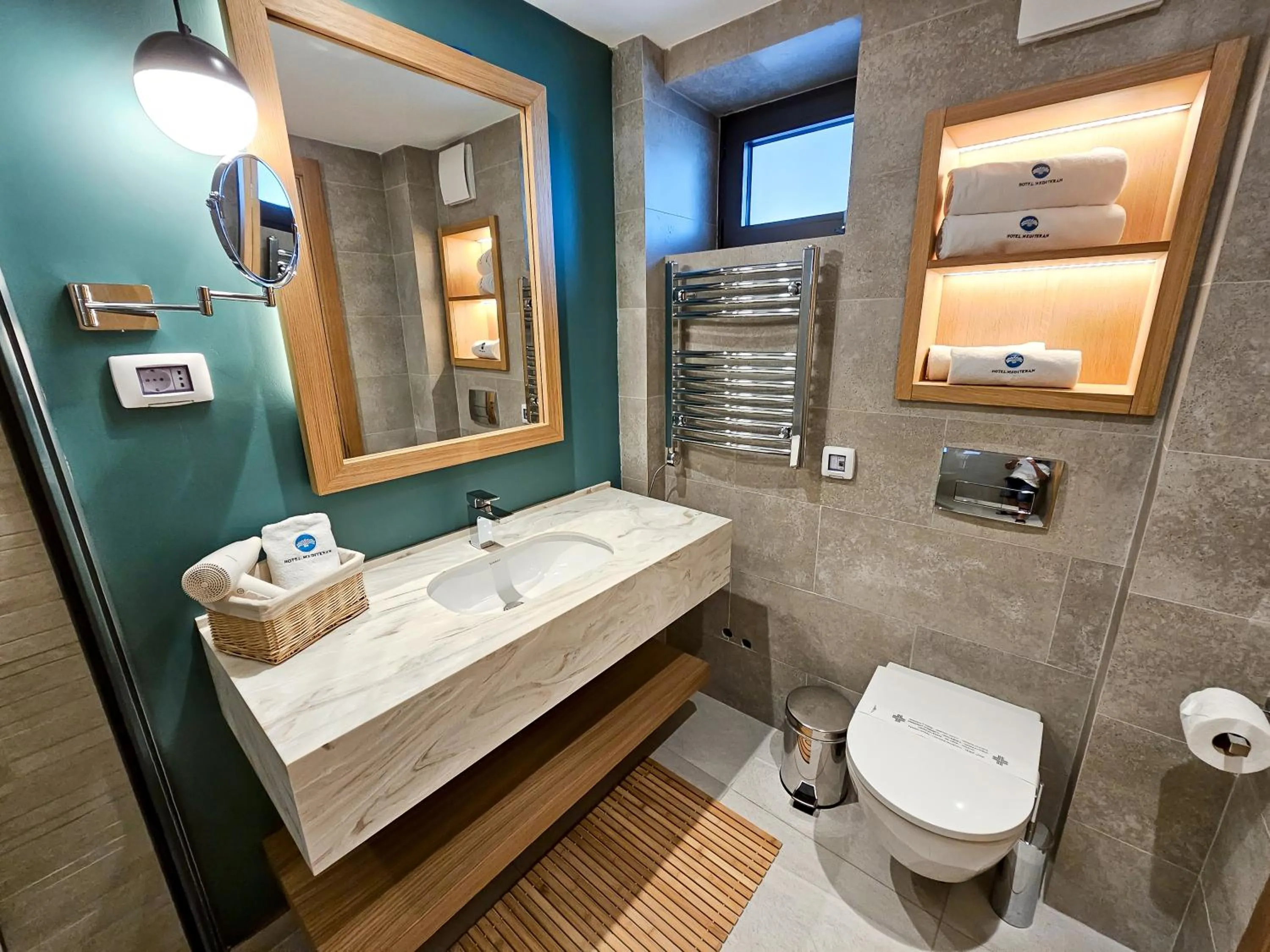 Bathroom in The New Hotel Mediteran - VILLA Edition