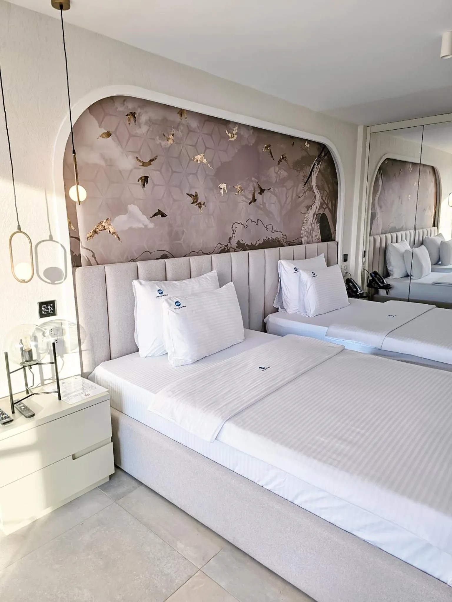 Bedroom, Bed in The New Hotel Mediteran - VILLA Edition