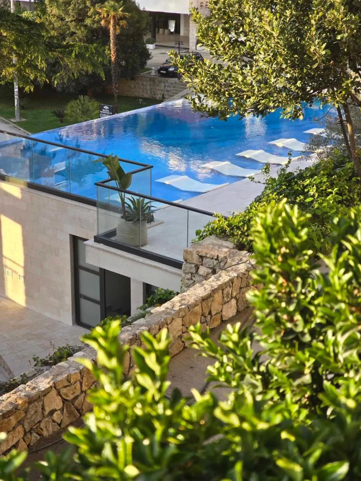 Swimming pool in The New Hotel Mediteran - VILLA Edition