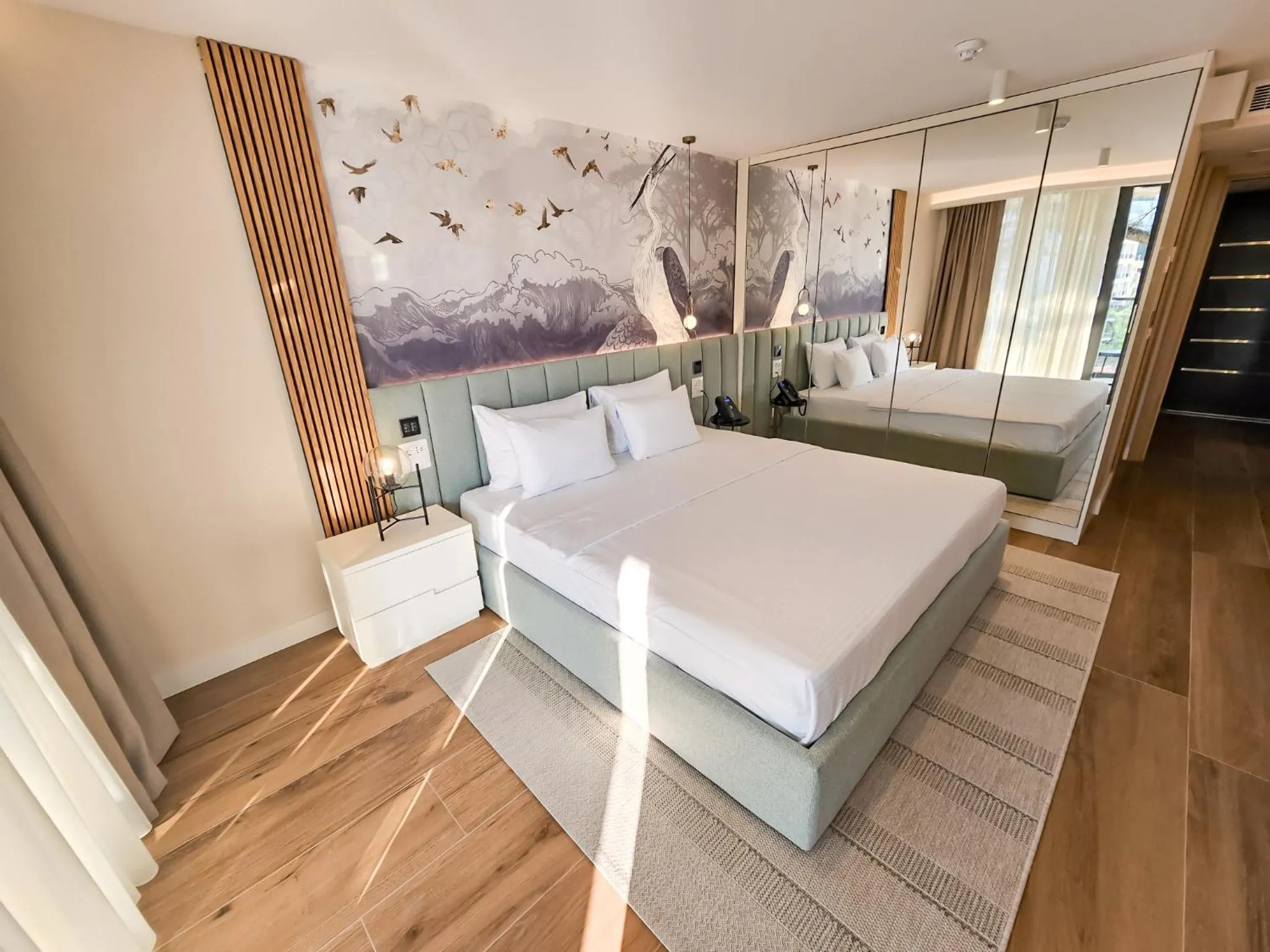 Bedroom, Bed in The New Hotel Mediteran - VILLA Edition