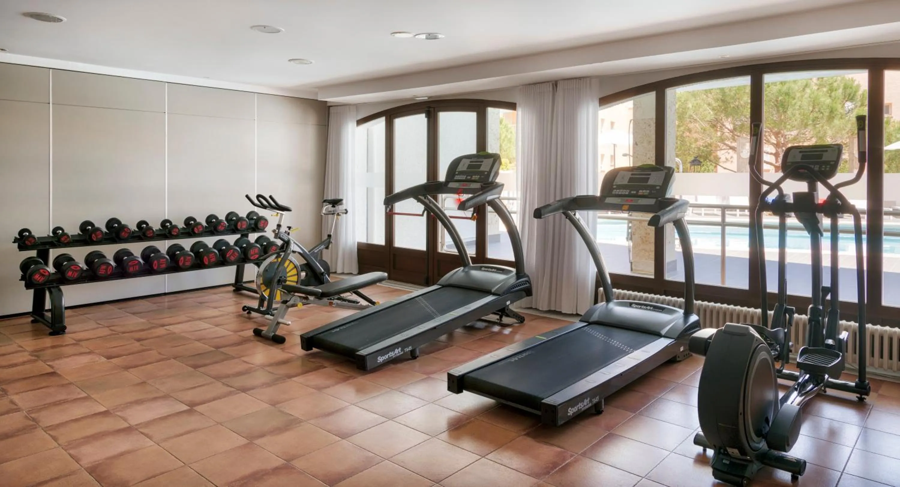 Fitness centre/facilities in Ilunion Caleta Park