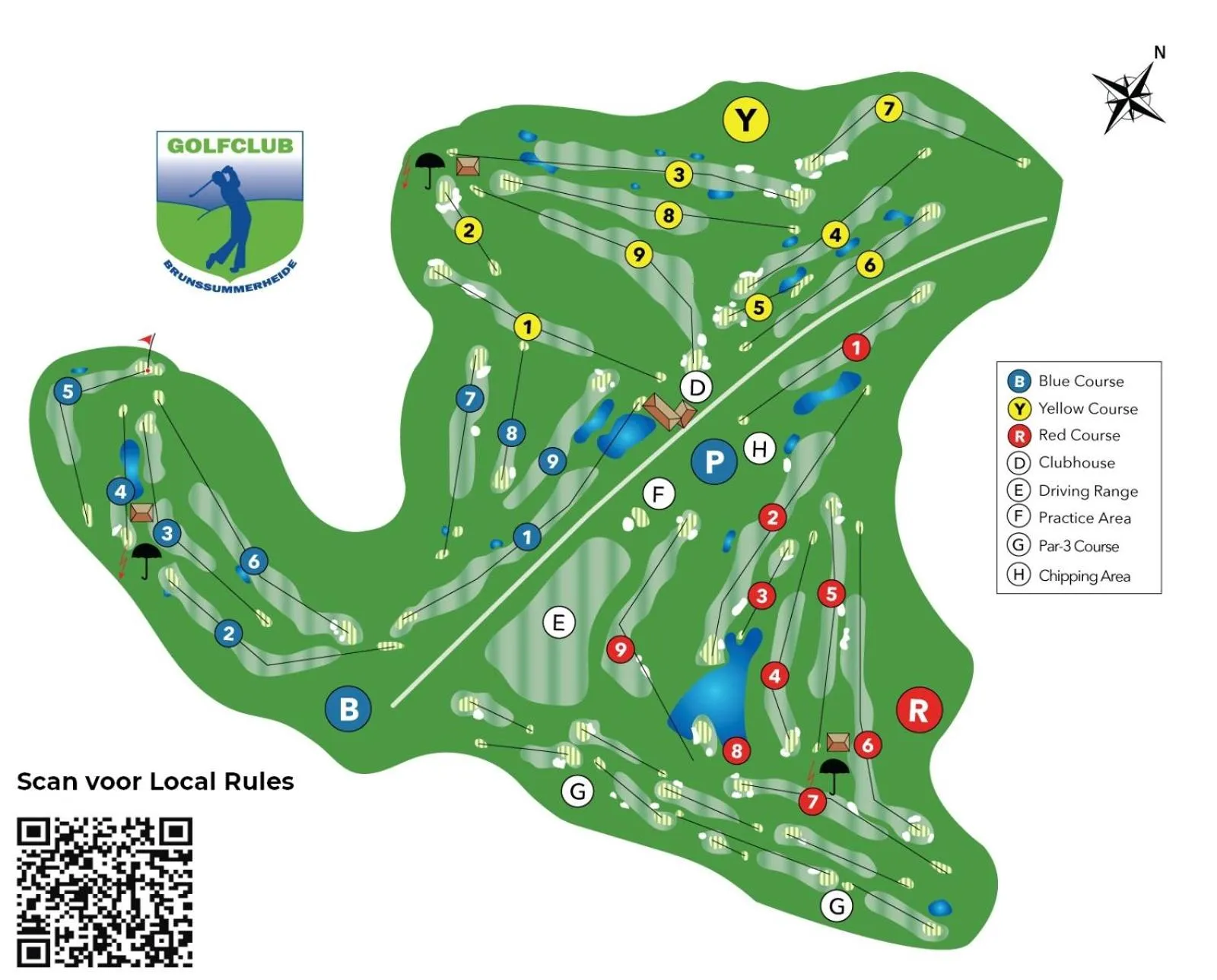 Golfcourse in SEPHS Hotel Sittard