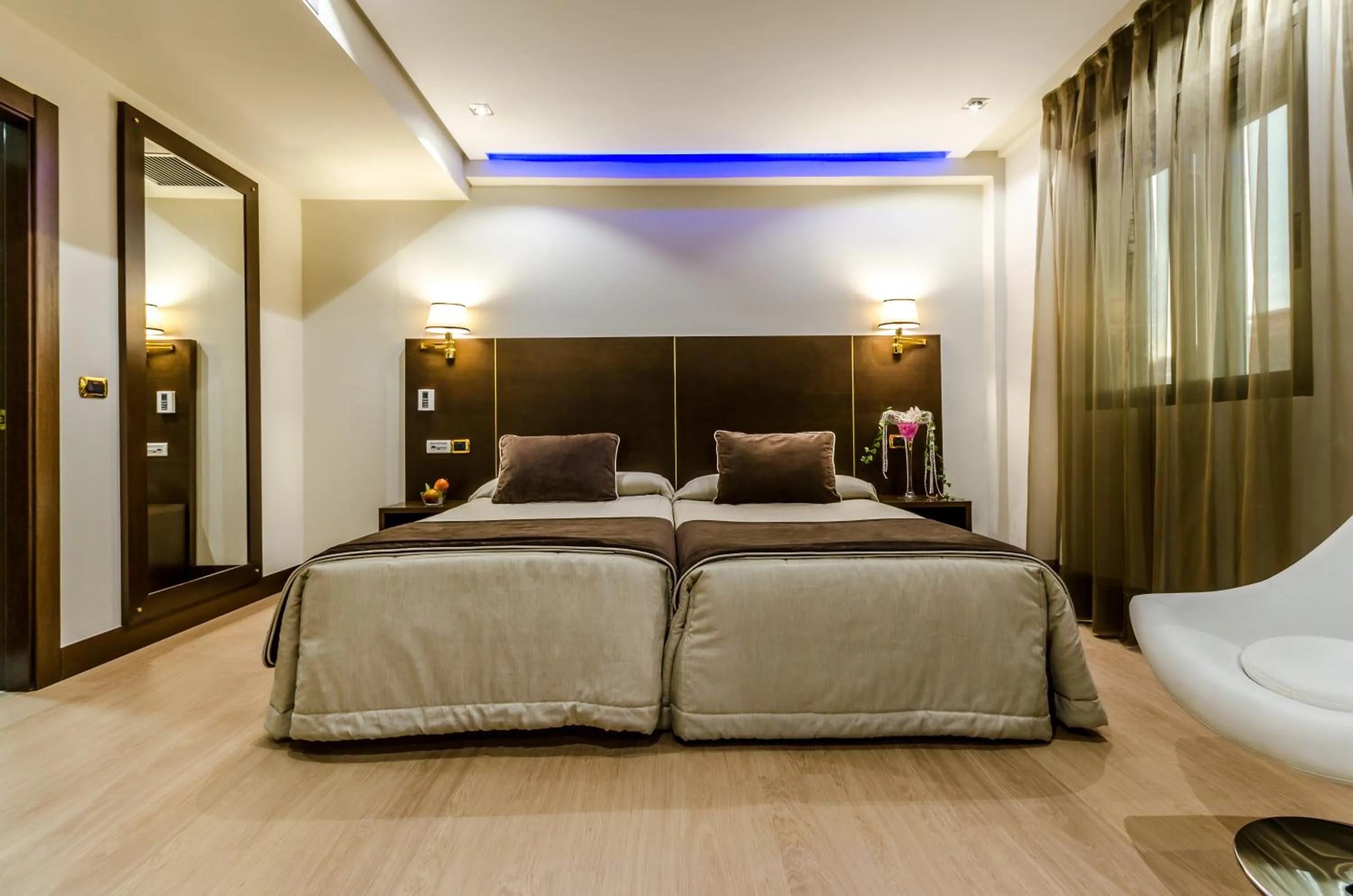 Bed in Hotel Princess