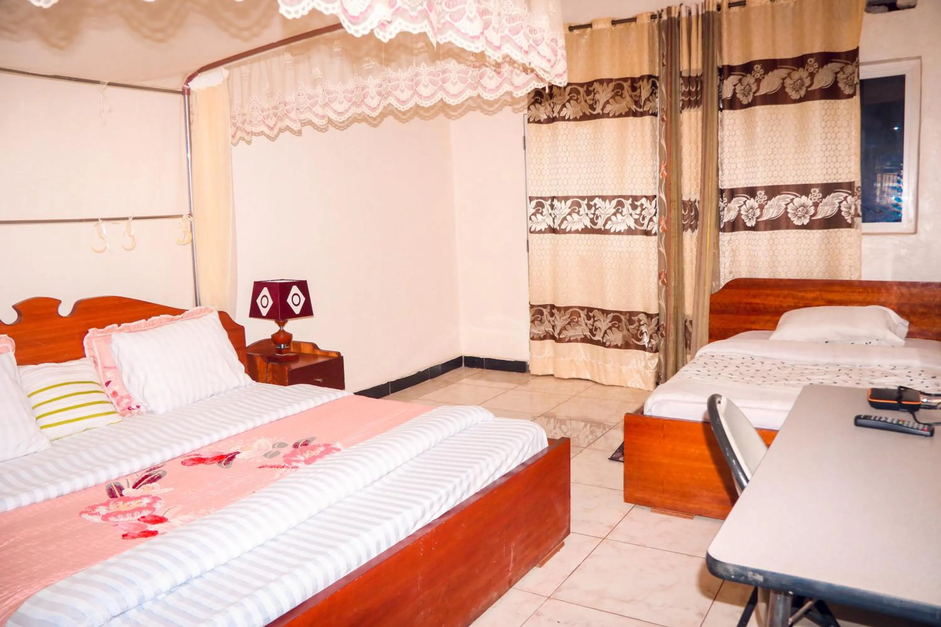 Bed in Light House Hotel