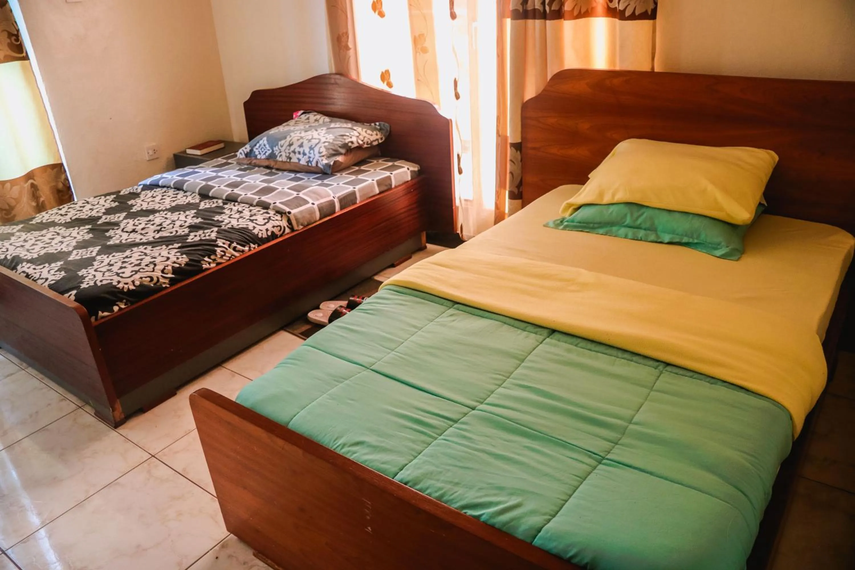 Bed in Light House Hotel