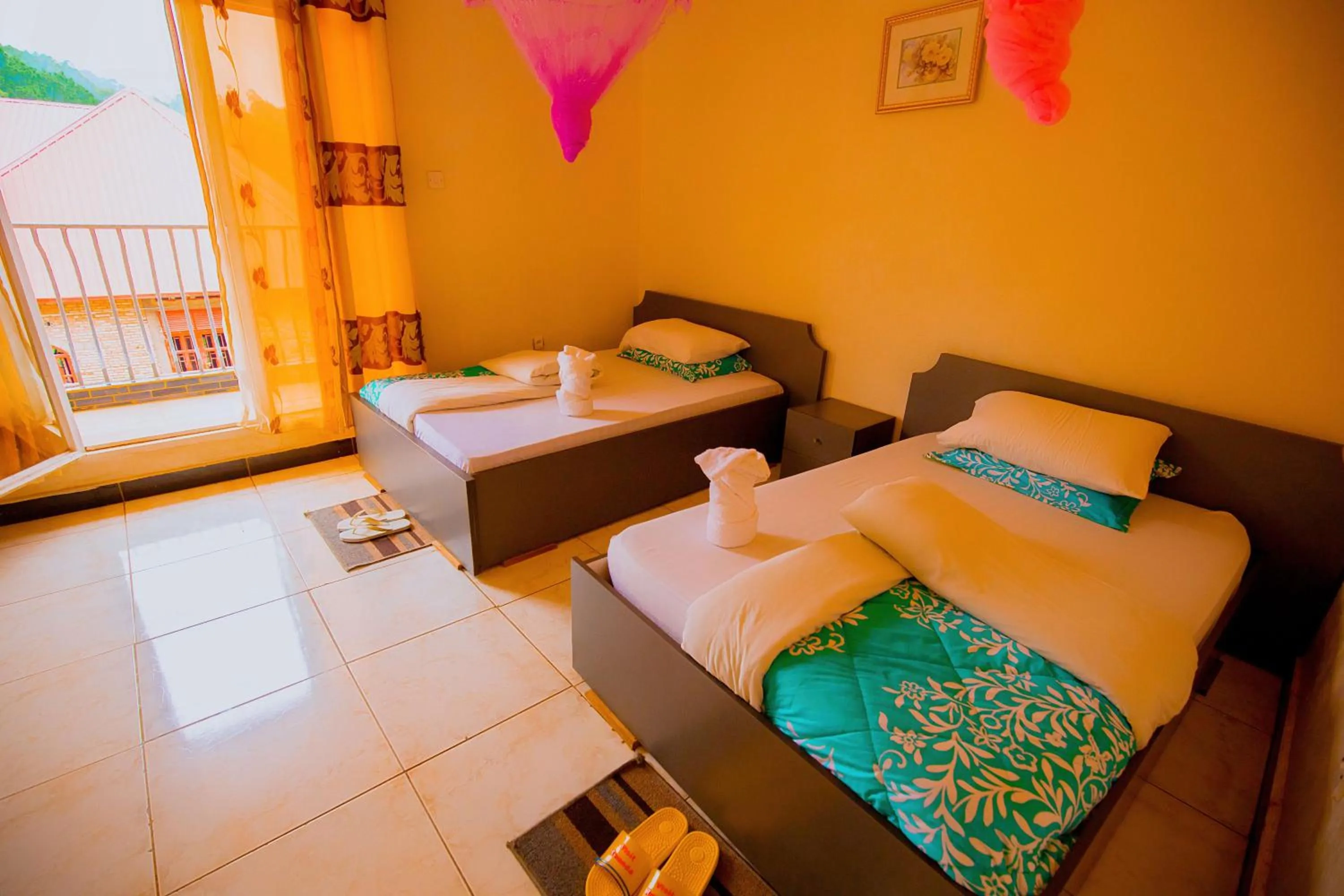 Bed in Light House Hotel