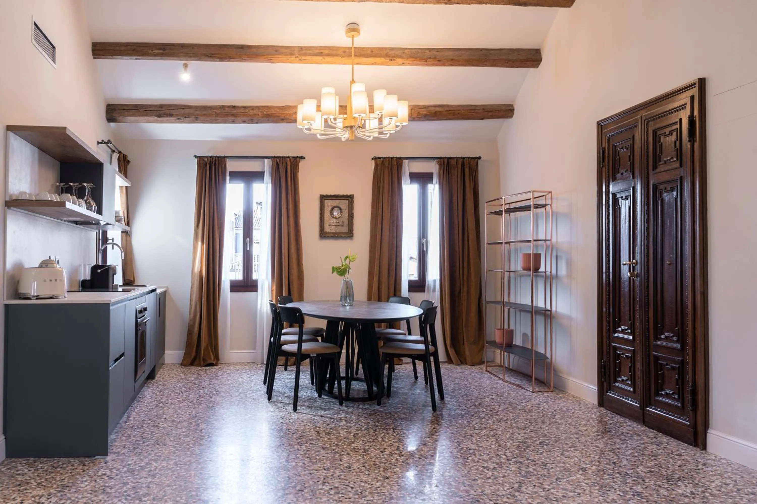 Kitchen or kitchenette in Be Mate Ponte di Rialto