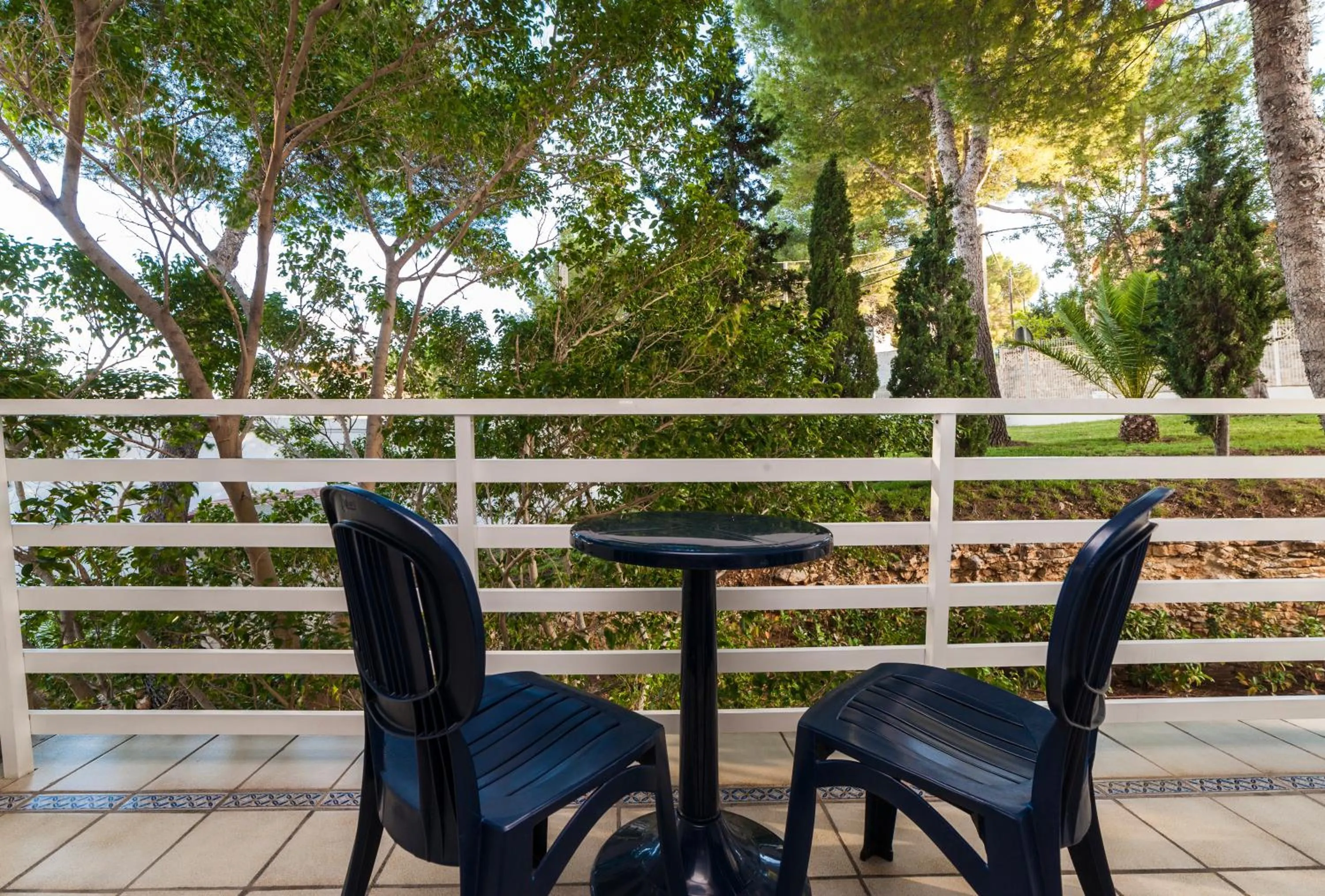 Balcony/Terrace in Globales Palmanova Palace