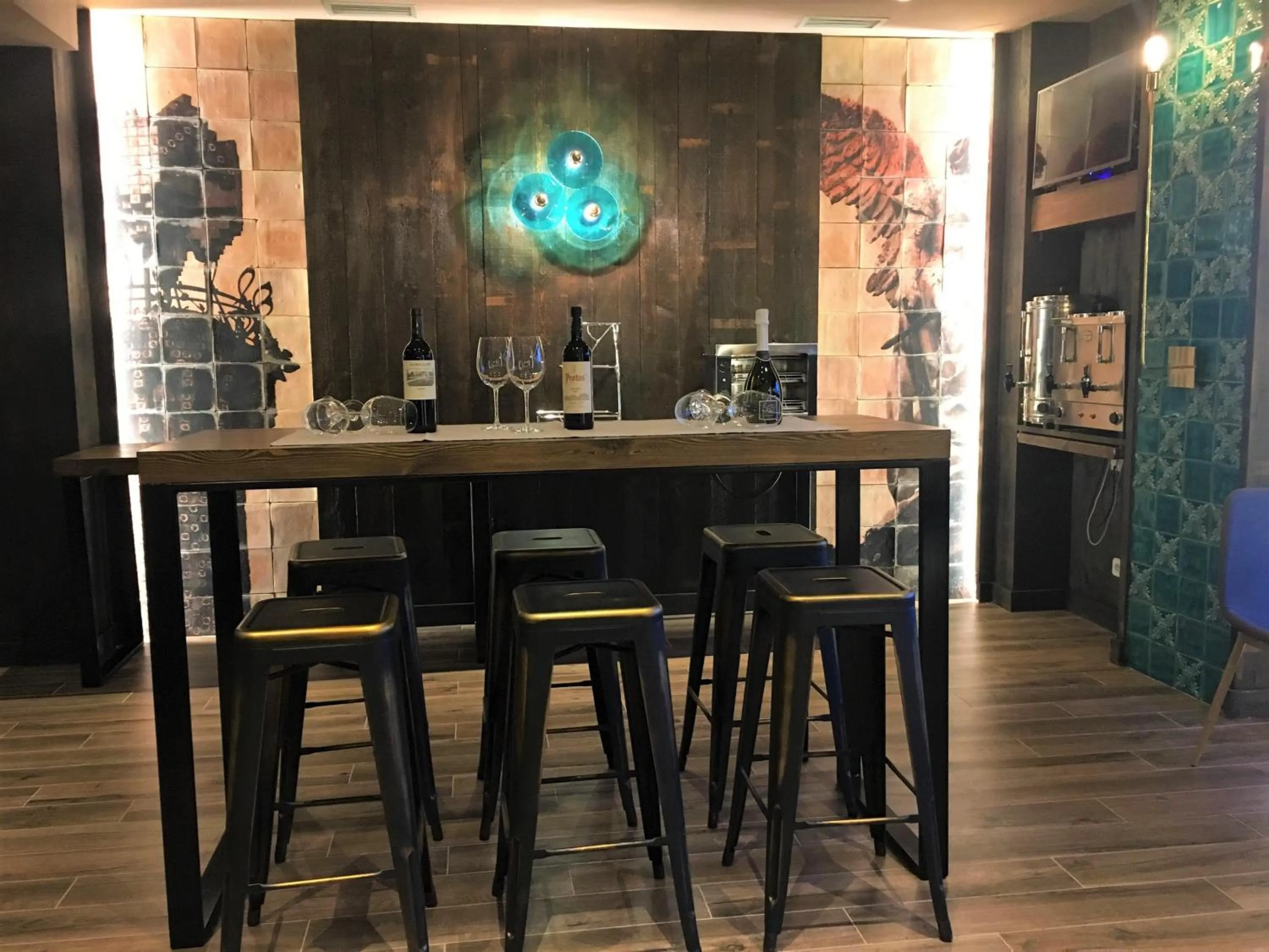 Dining area in Hotel Comillas