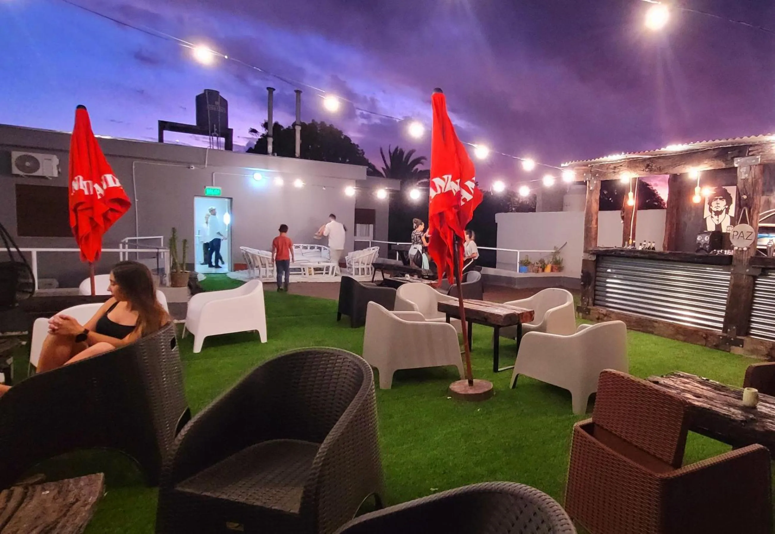 Balcony/Terrace in Privilegio Hostel