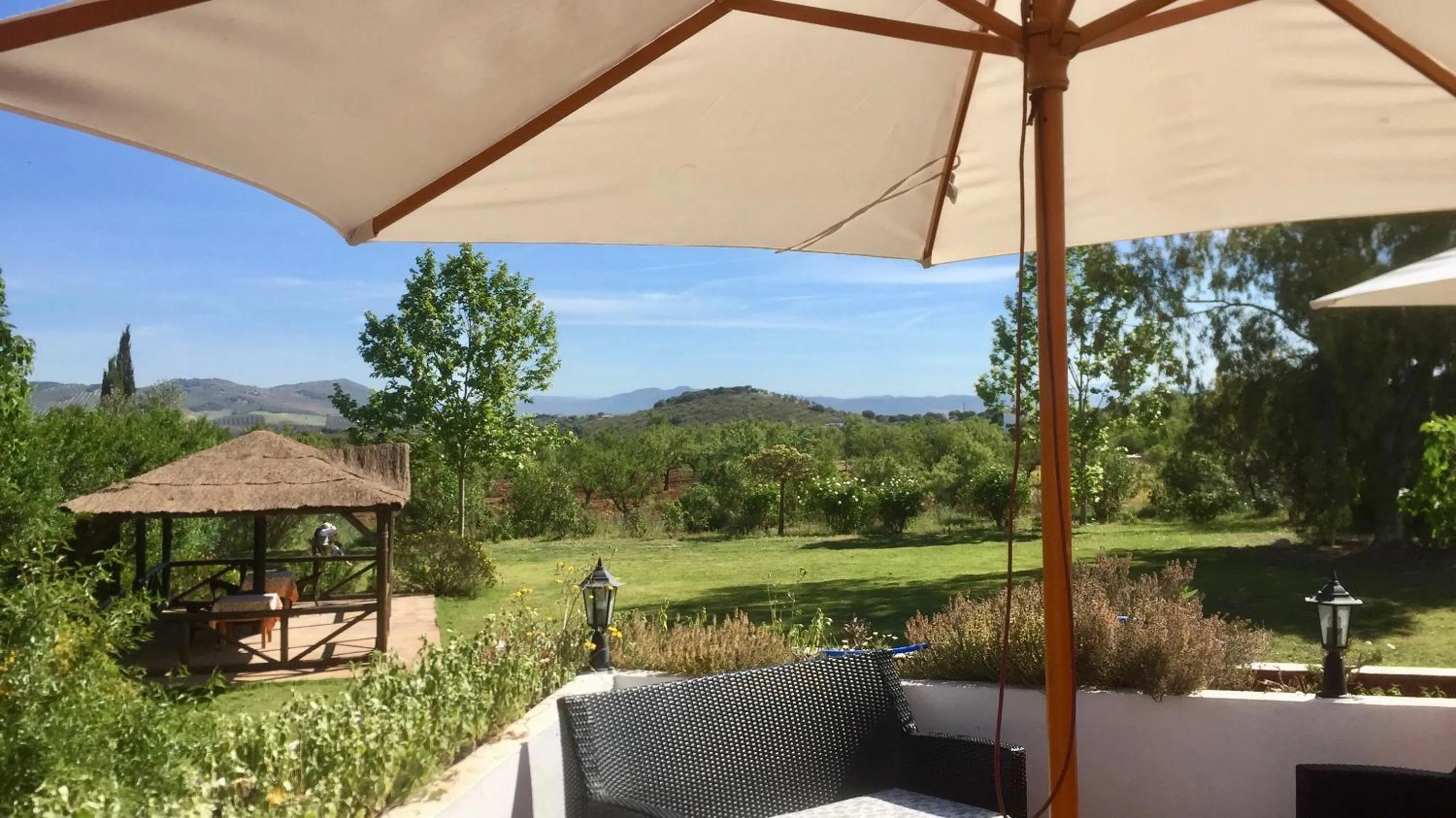 Garden in Hotel Rural La Paloma