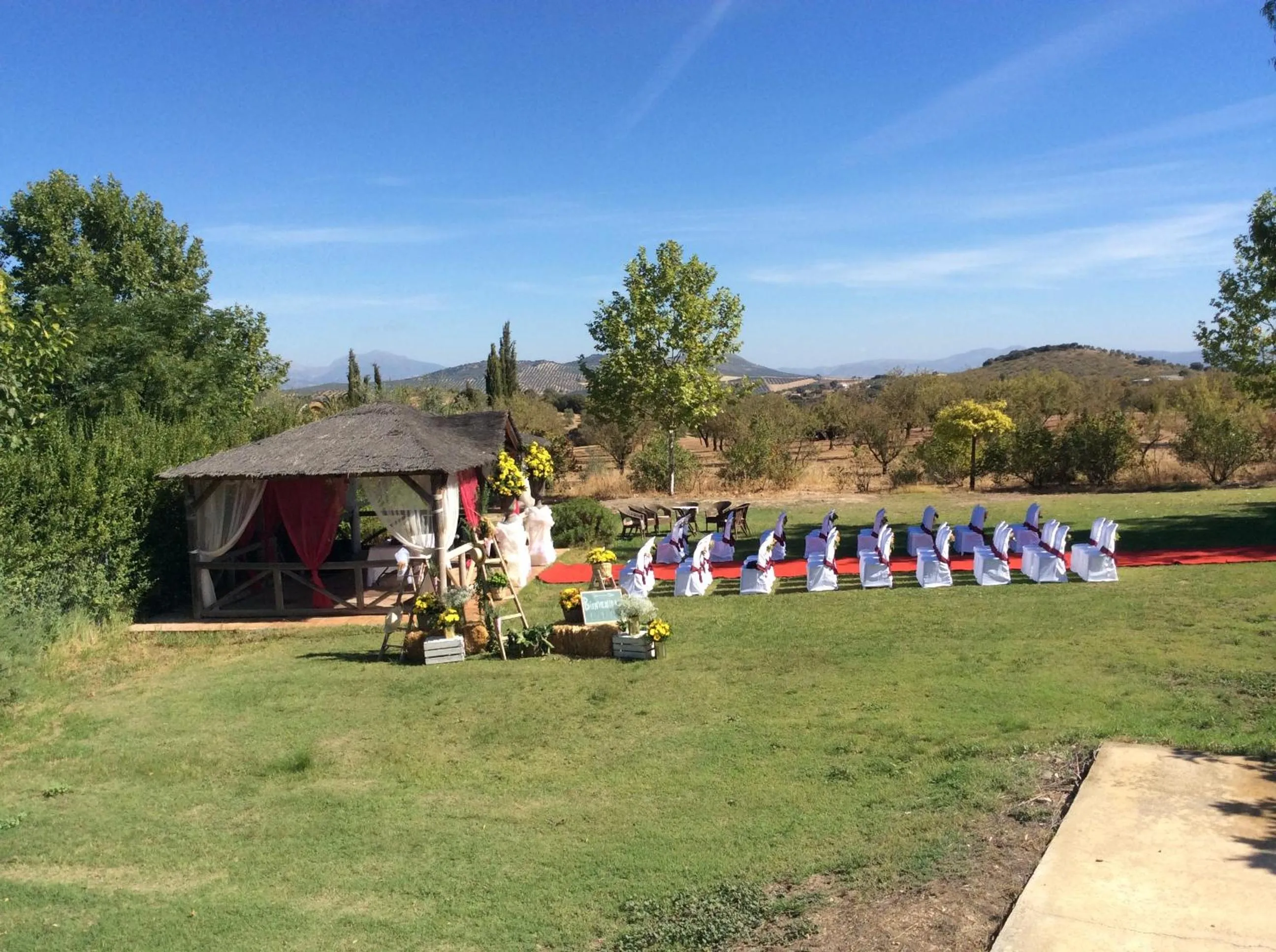 Garden in Hotel Rural La Paloma