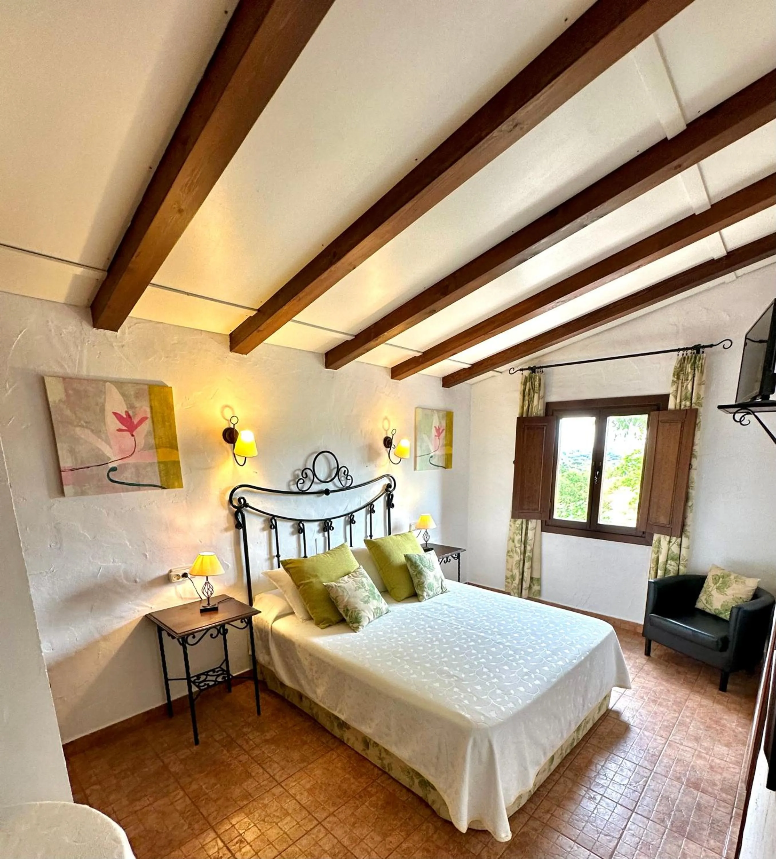 Bedroom, Bed in Hotel Rural La Paloma