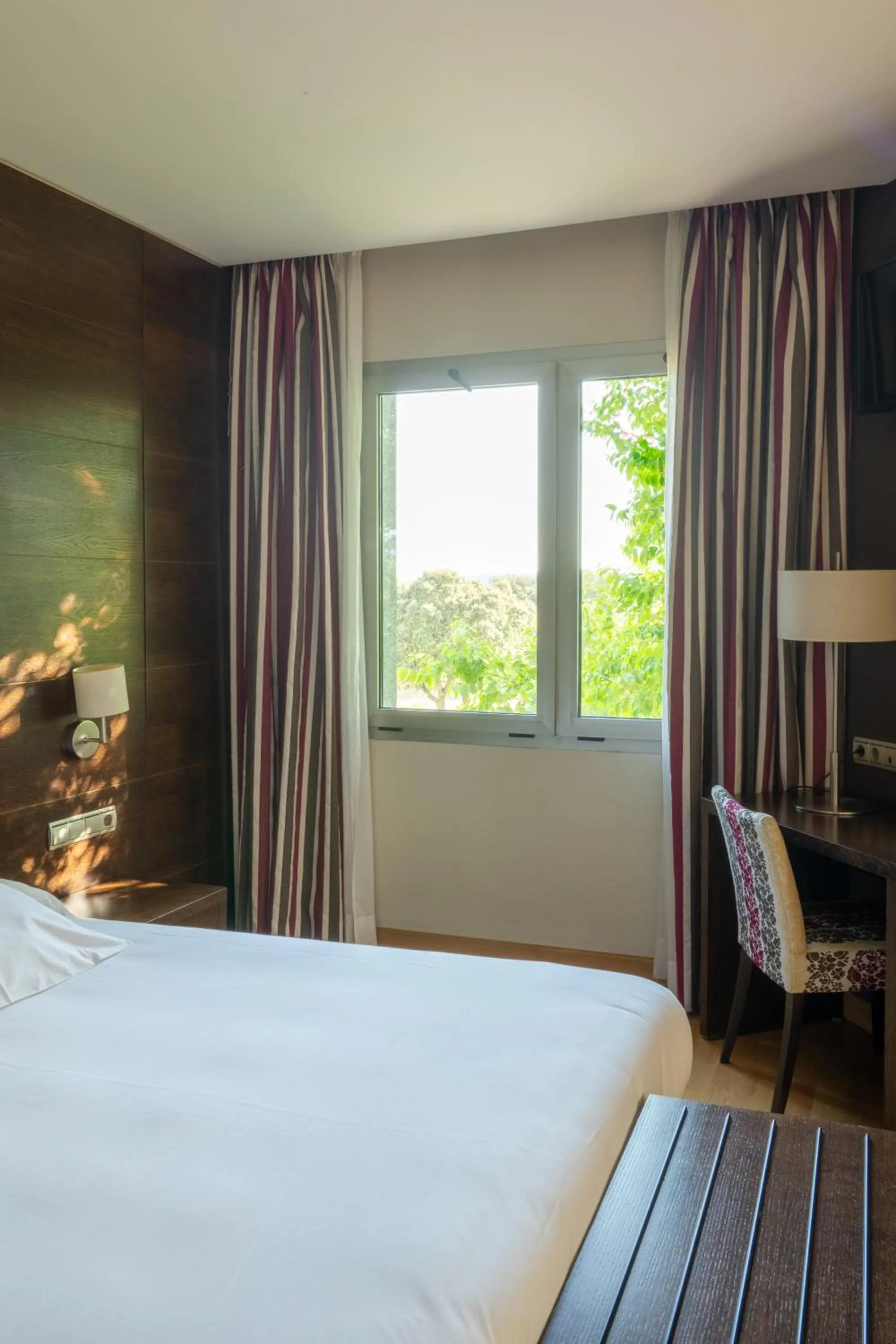 Bed in Hotel FC Villalba