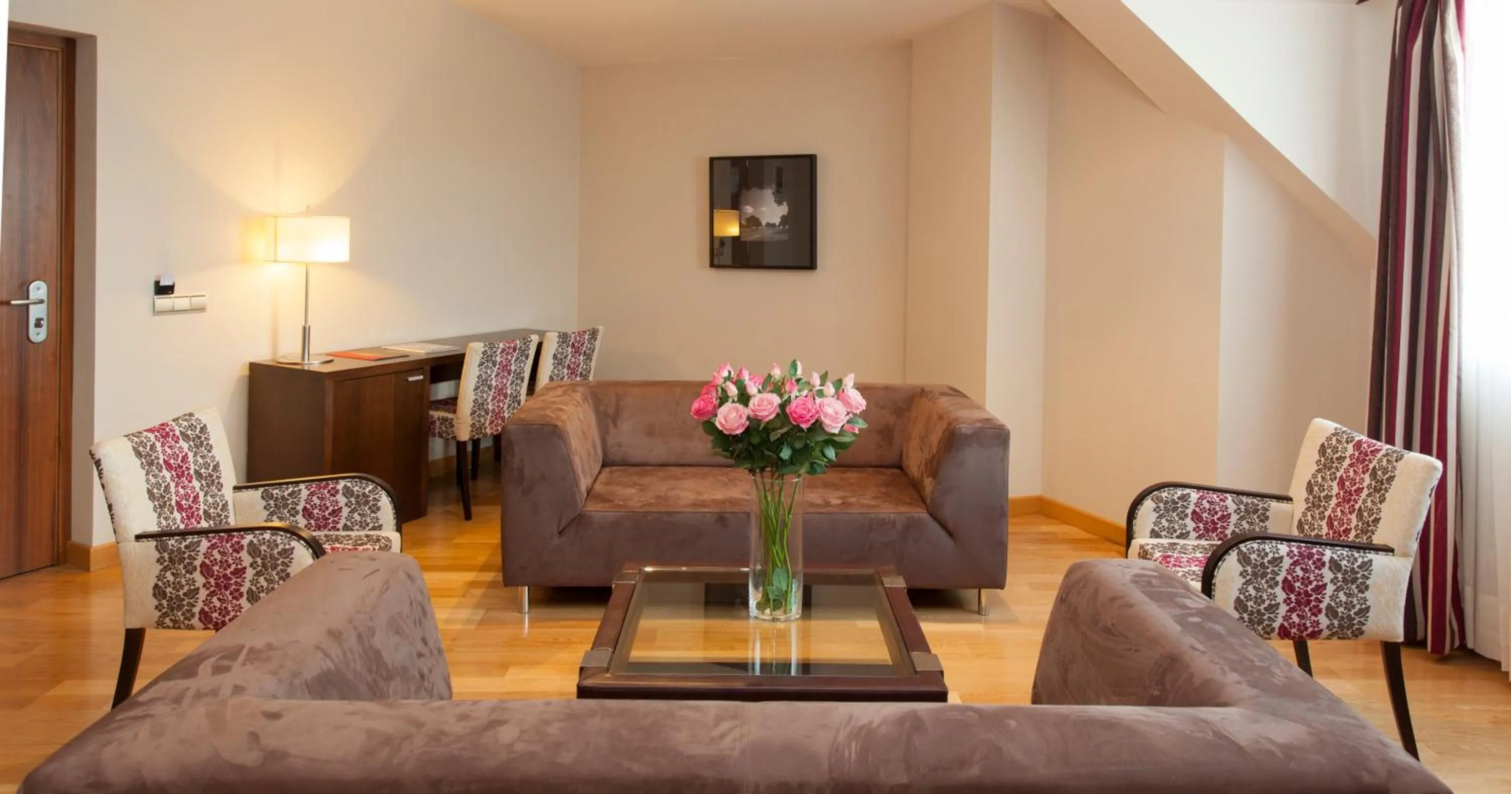 Seating area in Hotel FC Villalba